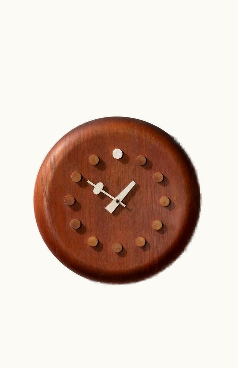 George Nelson Fritz Hansen & George Nelson Stool Seat Wall Clock