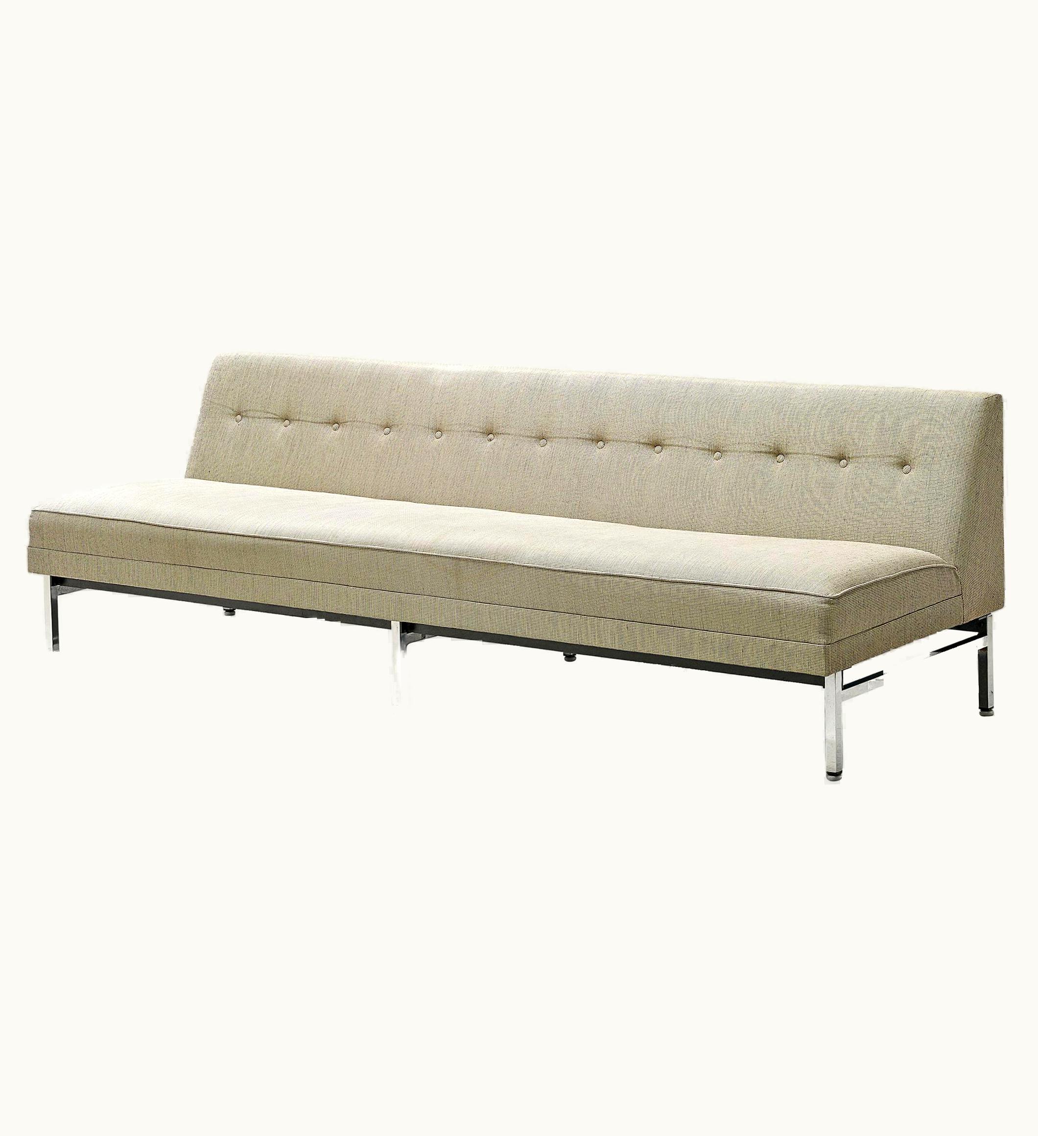George Nelson George Nelson For Herman Miller Sofa In Off-White Upholstery