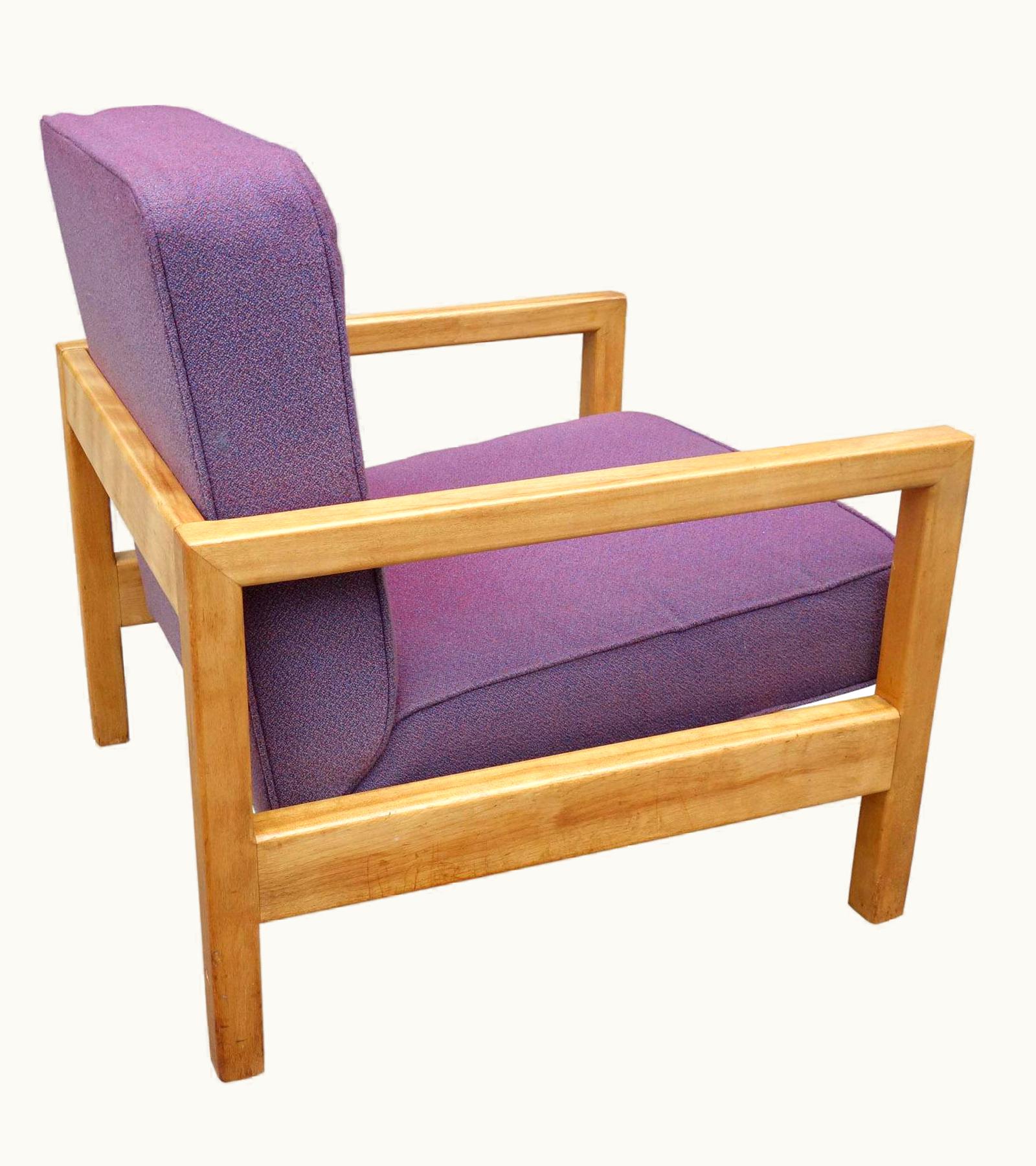 George Nelson George Nelson Midcentury George Nelson Cubist Lounge Chair Model 4774