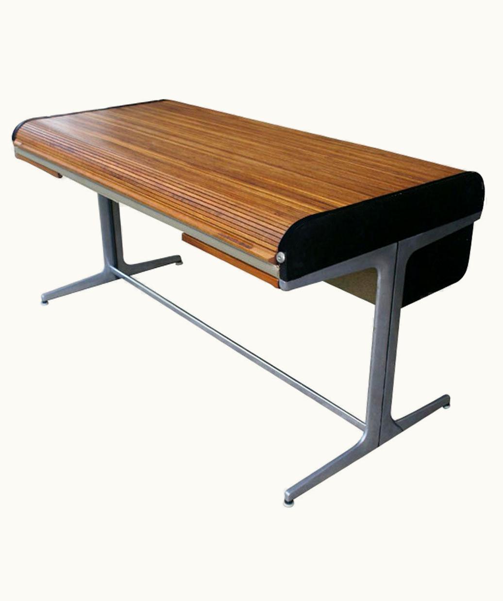 George Nelson George Nelson Rare Version Of Herman Miller George Nelson Action Office Series Roll Top Desk