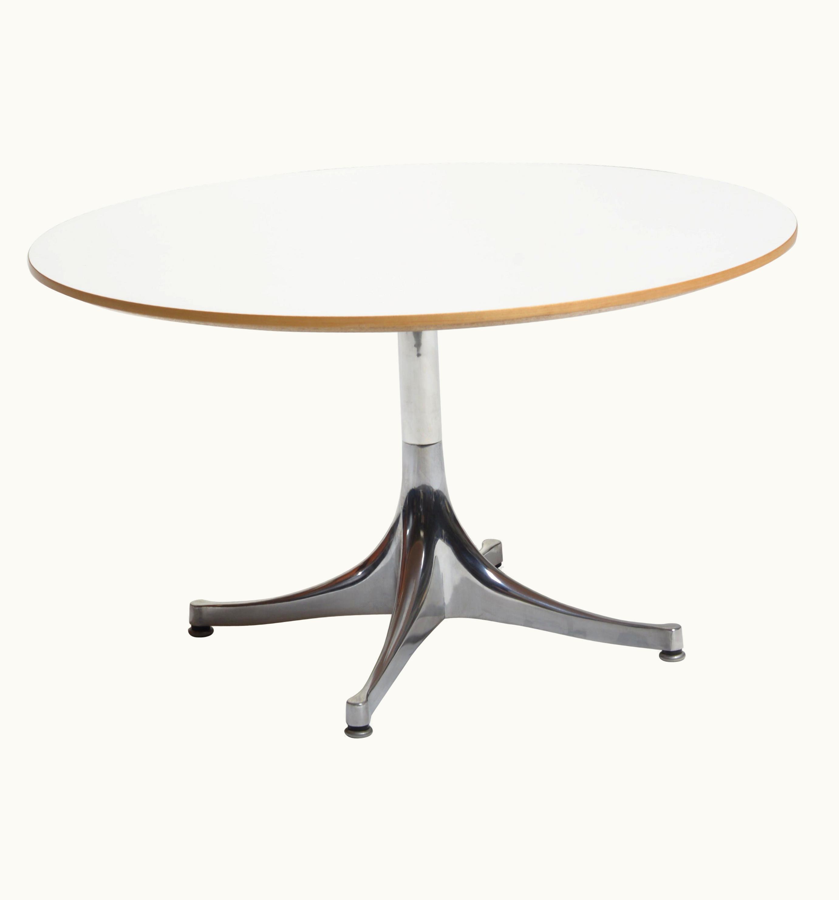 George Nelson George Nelson Coffee Table In White By Herman Miller