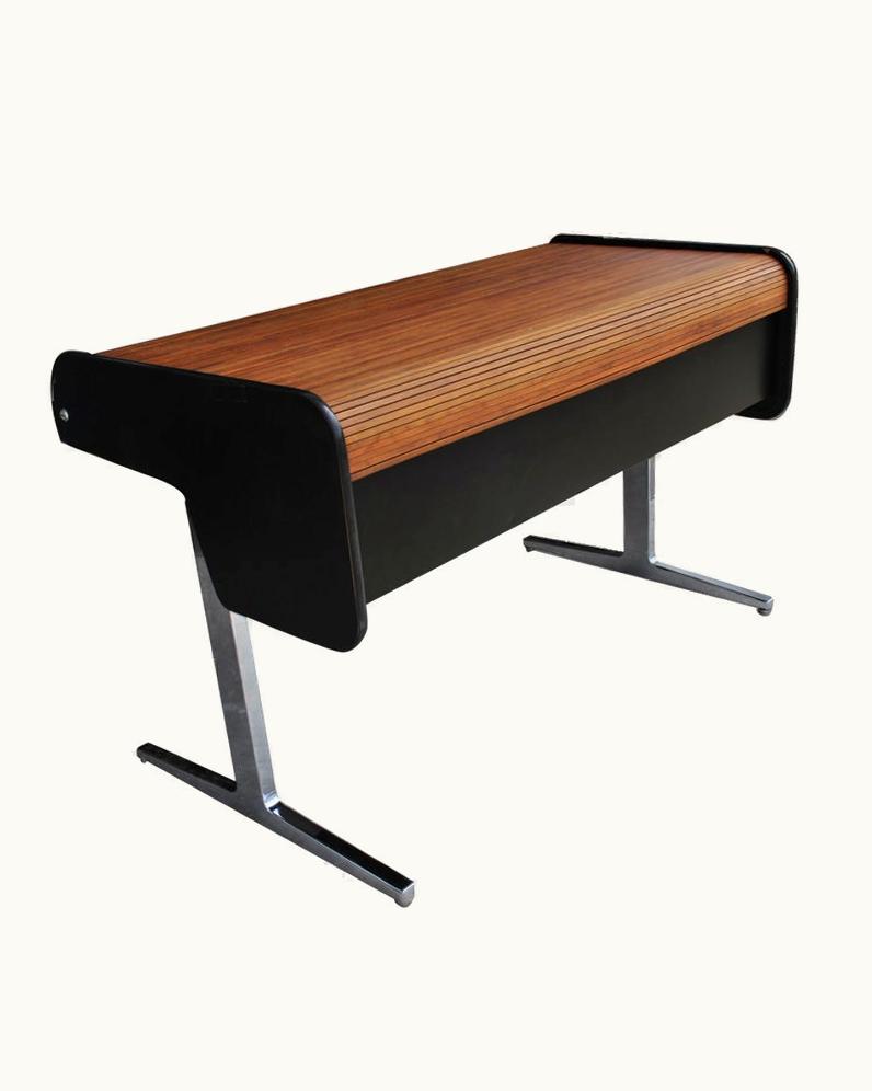 George Nelson George Nelson Midcentury Action Office Roll Top Desk George Nelson For H Miller