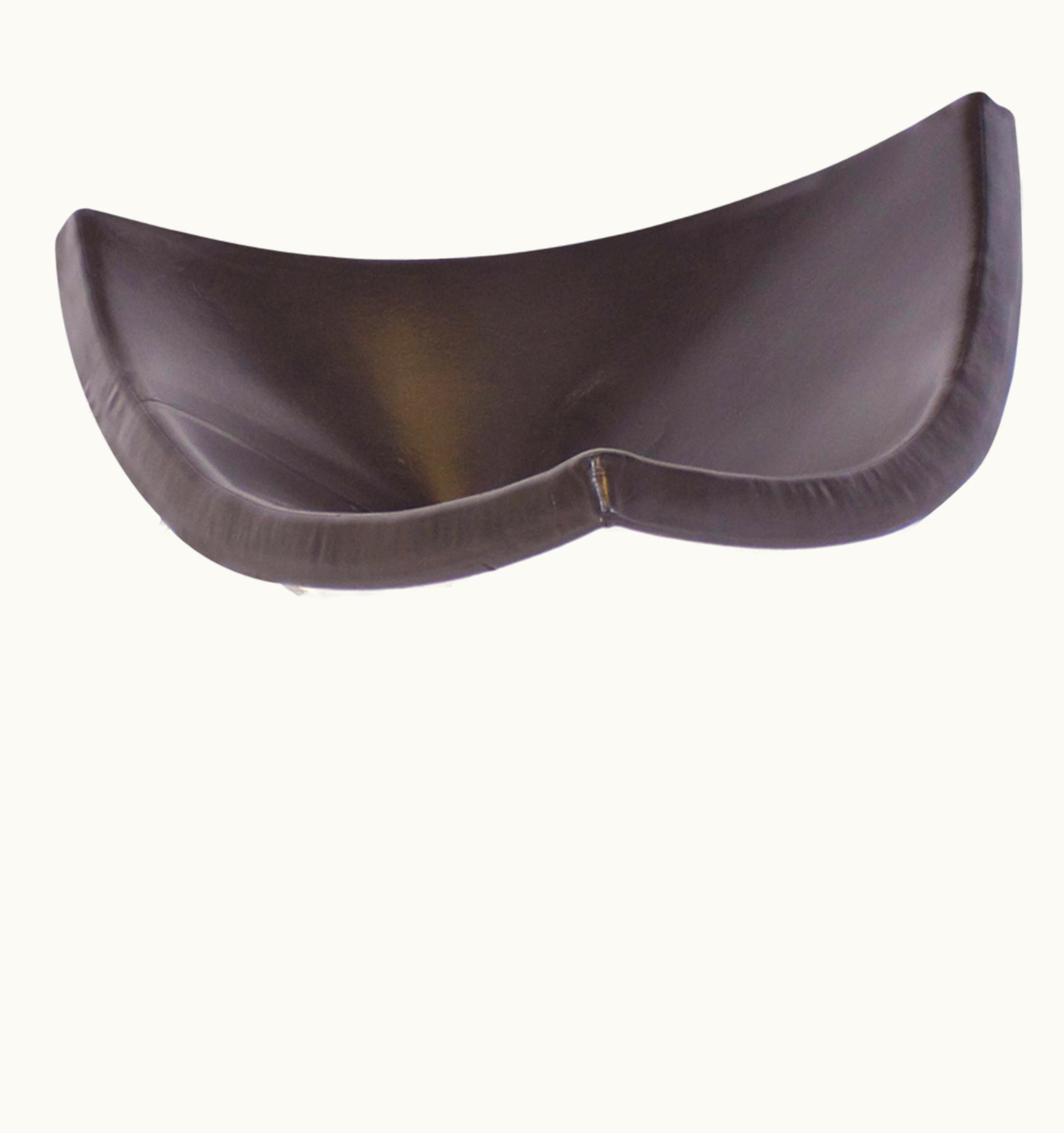 George Nelson George Nelson VItra Coconut Chair By George Nelson In Brown Leather