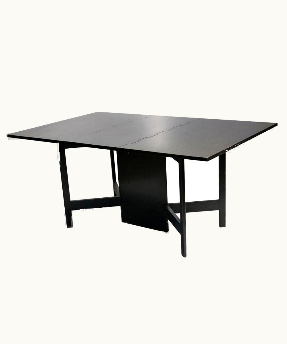 George Nelson Herman Miller Drop Leaf Gate Leg Dining Table Or Desk