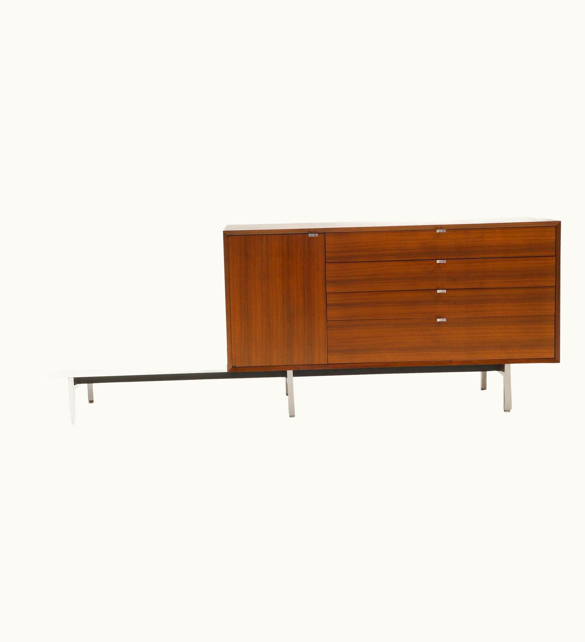 George Nelson George Nelson Dresser/Storage Cabinet On Modular Group Platform, Rare Version