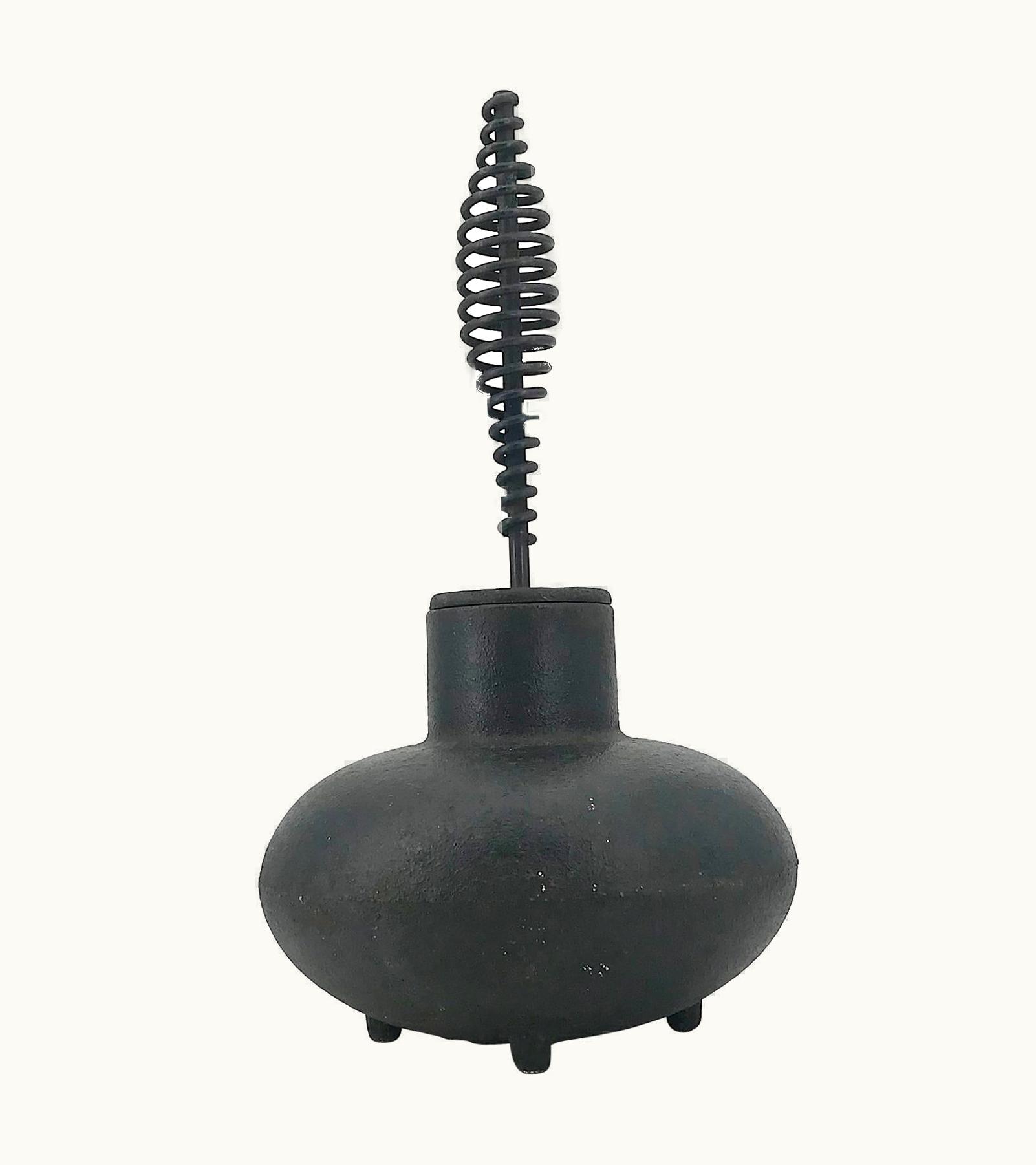 Irving Harper;George Nelson Cape Cod Firelighter Irving Harper George Nelson Fire Starter Cast Iron Tool McM