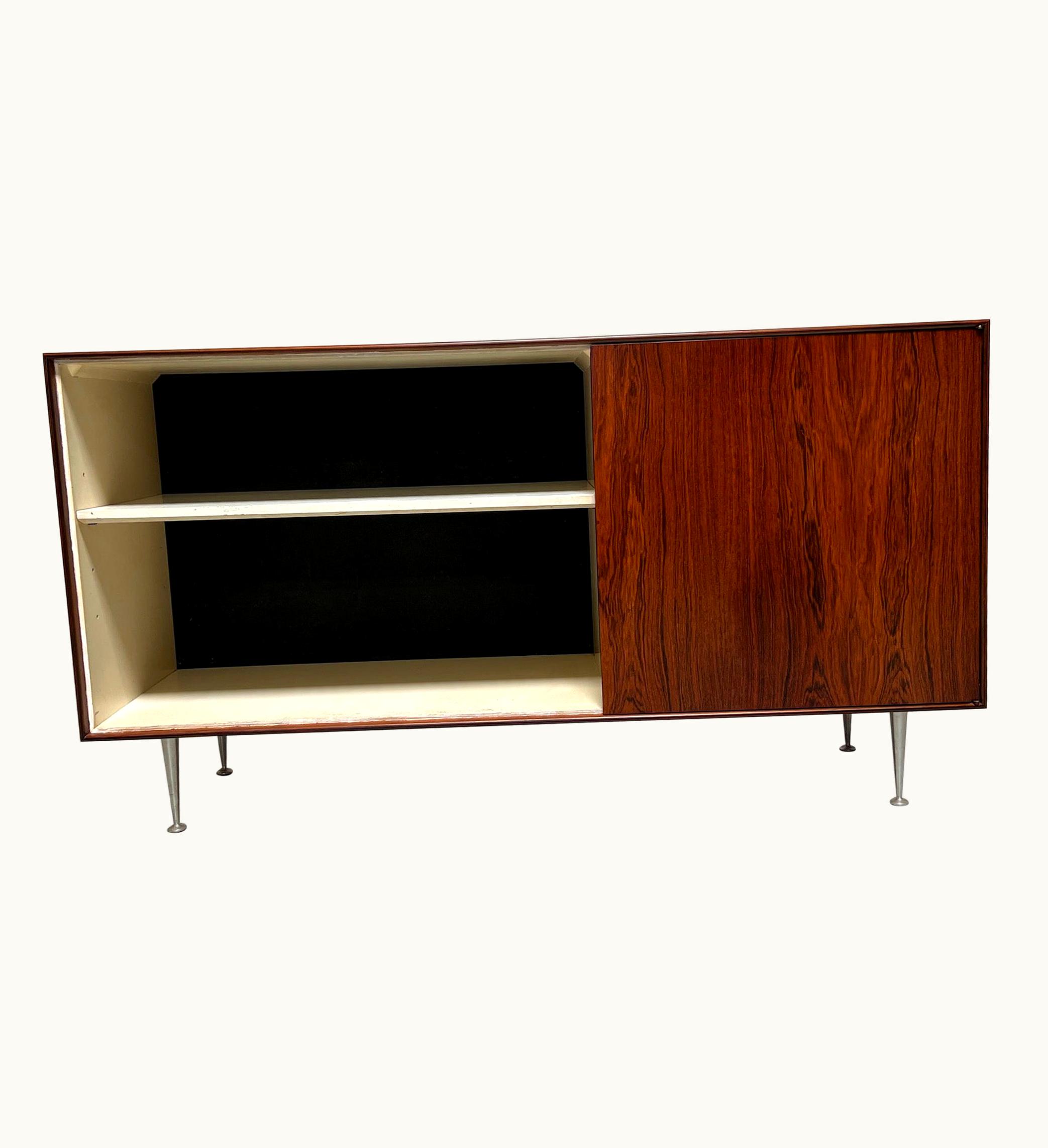 George Nelson George Nelson Rosewood Thin Edge Cabinet