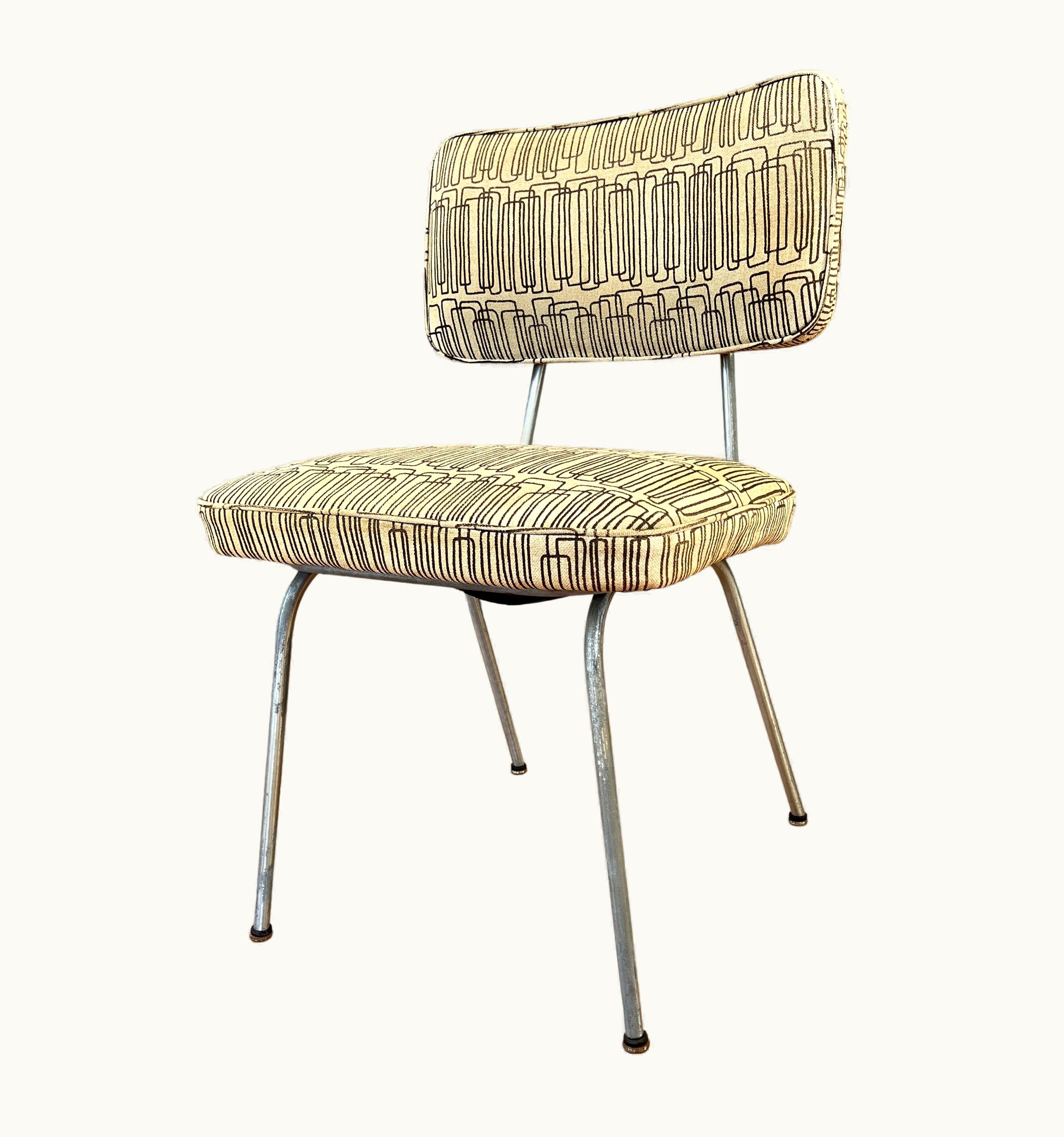 George Nelson George Nelson Vintage 1940s George Nelson Side Chair For Herman Miller Model 4671