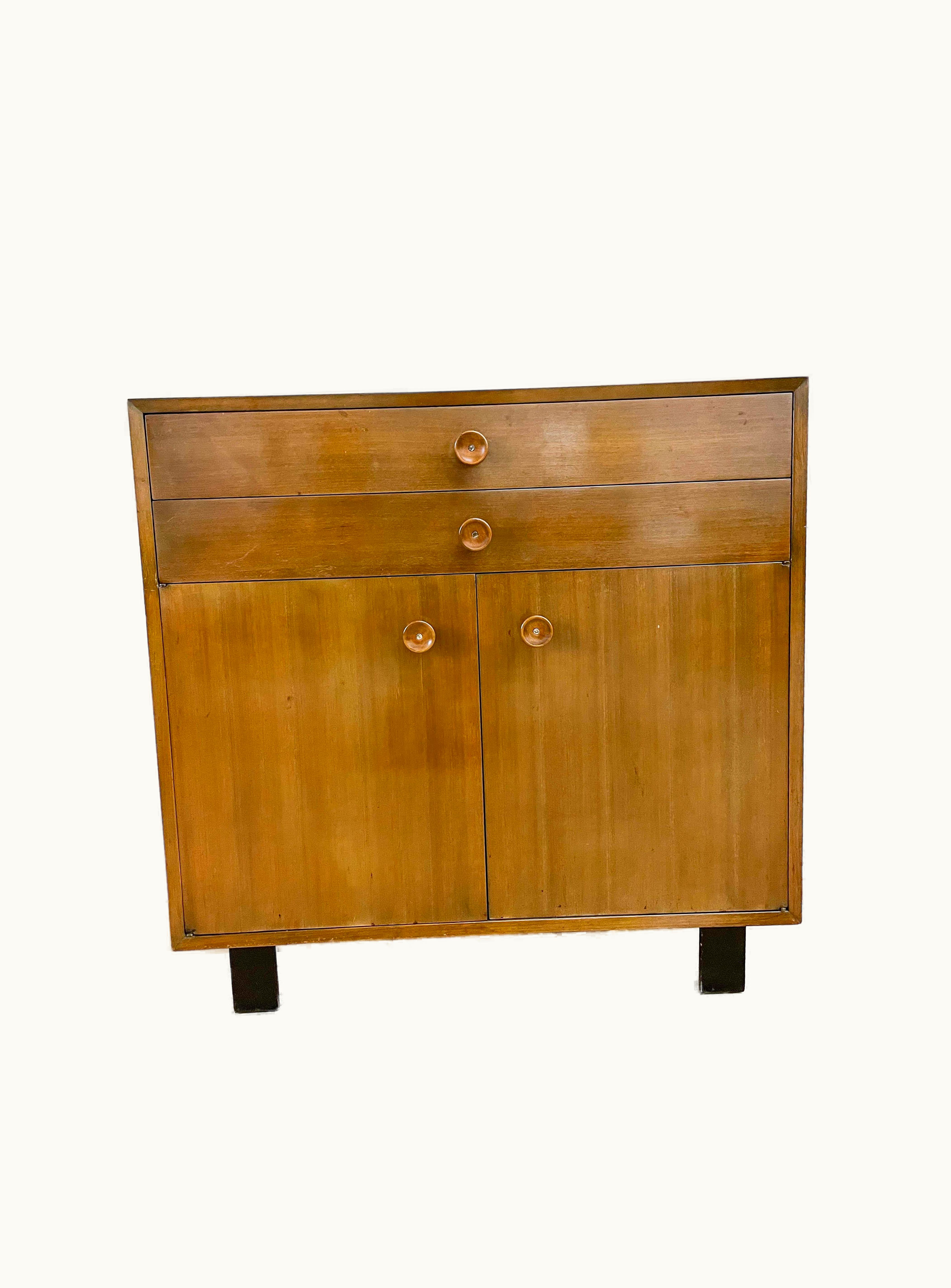 George Nelson George Nelson Early George Nelson Buffet Cabinet 4625