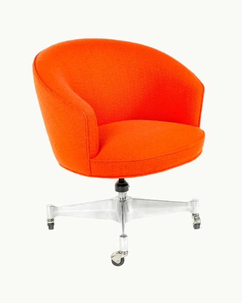 George Nelson George Nelson 1960s Executive Desk Chair By George Nelson