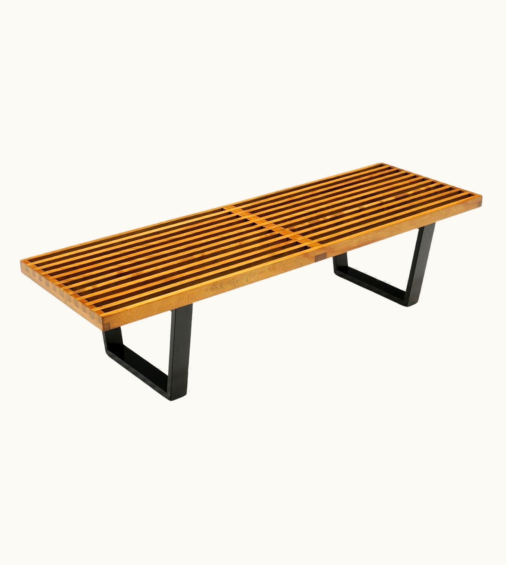 George Nelson George Nelson Early Platform Bench By George Nelson For Herman Miller, Not A Reissue