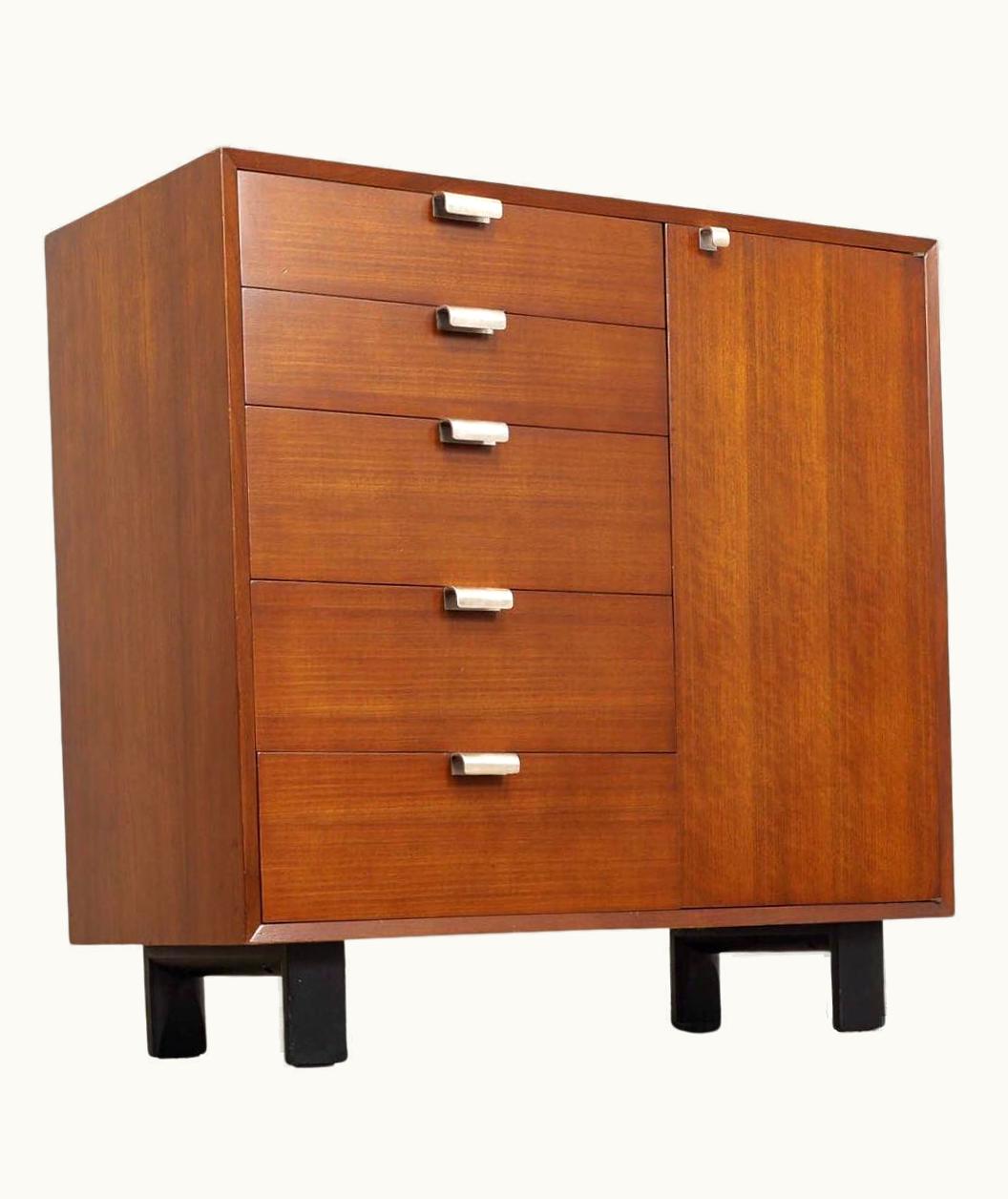 George Nelson George Nelson Mid Century George Nelson For Herman Miller Basic Storage Cabinet