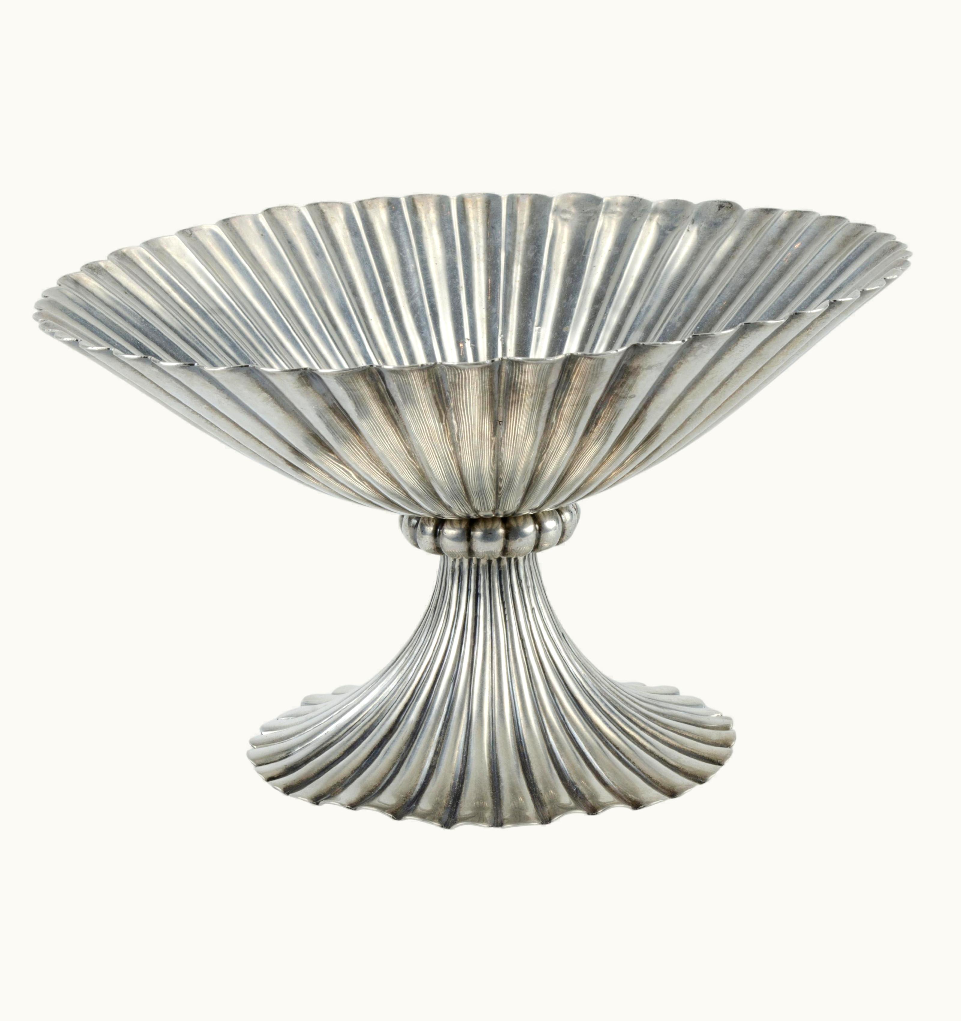 Wiener Werkstätte;Josef Hoffmann Wiener Werkstätte;Josef Hoffmann Silver Dish Josef Hoffmann For Wiener Werkstatte
