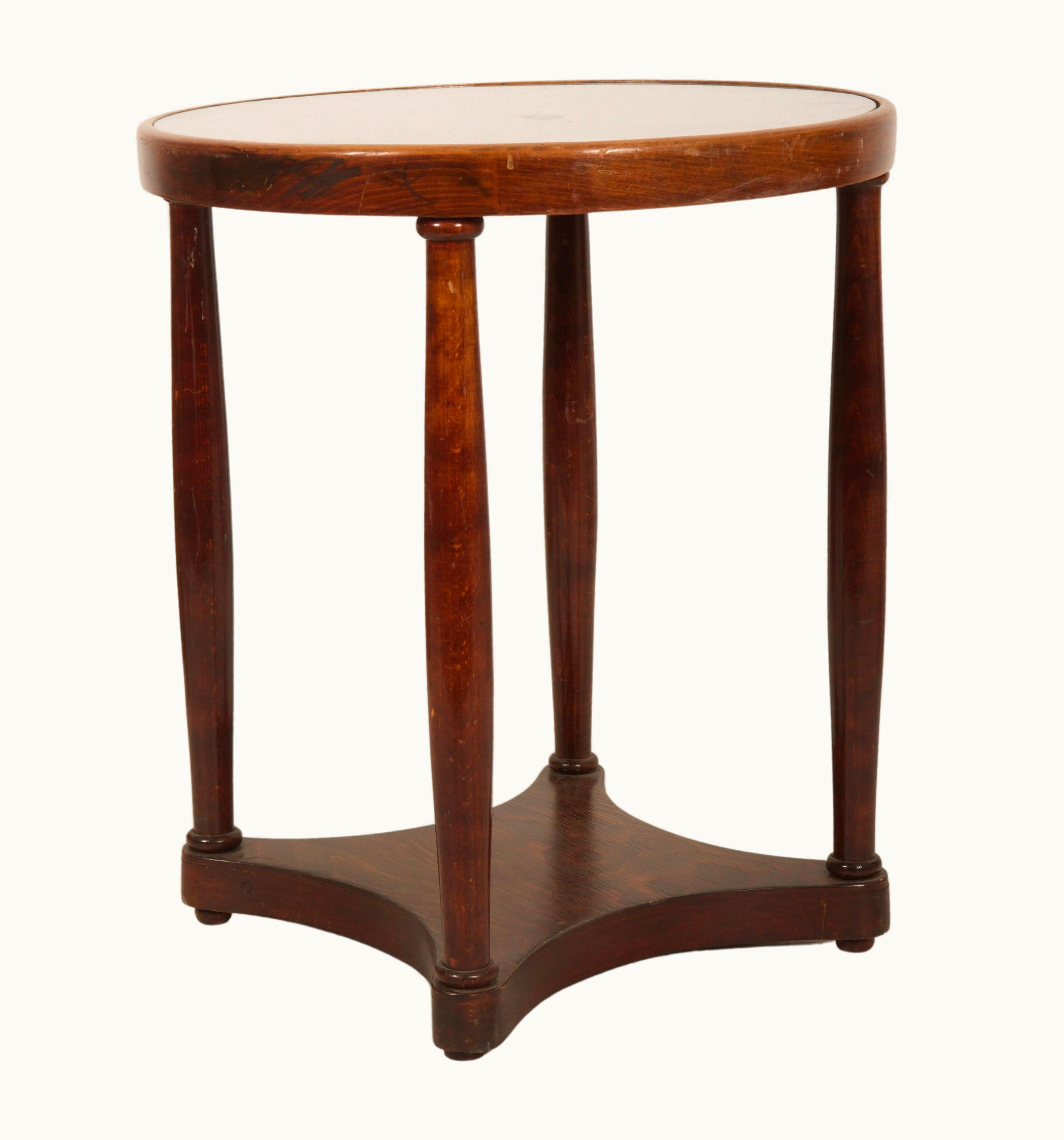 Josef Hoffmann Josef Hoffmann Vienna Secession Round Table By Josef Hoffmann For J&J Kohn