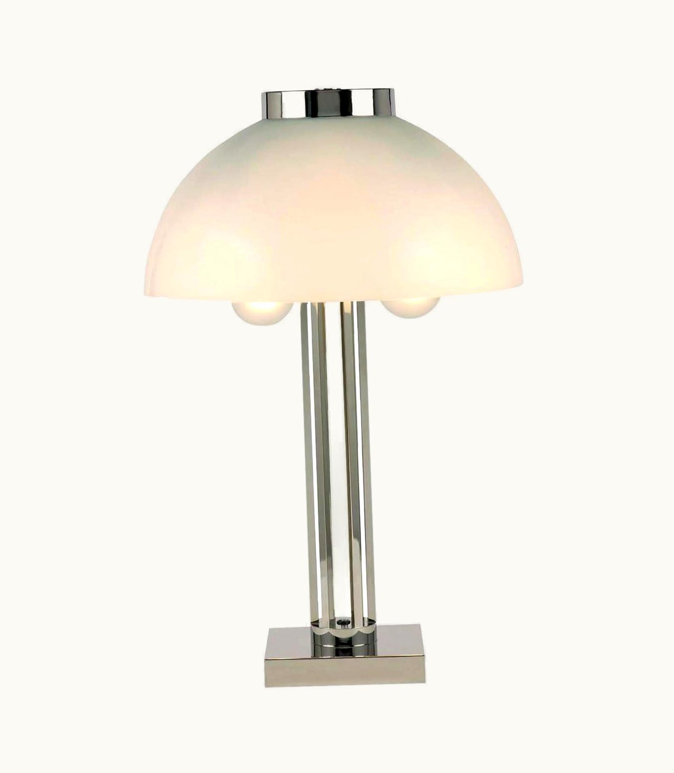 Josef Hoffmann Josef Hoffmann For The Wiener Werkstaette Jugendstil Table Lamp, Re-Edition