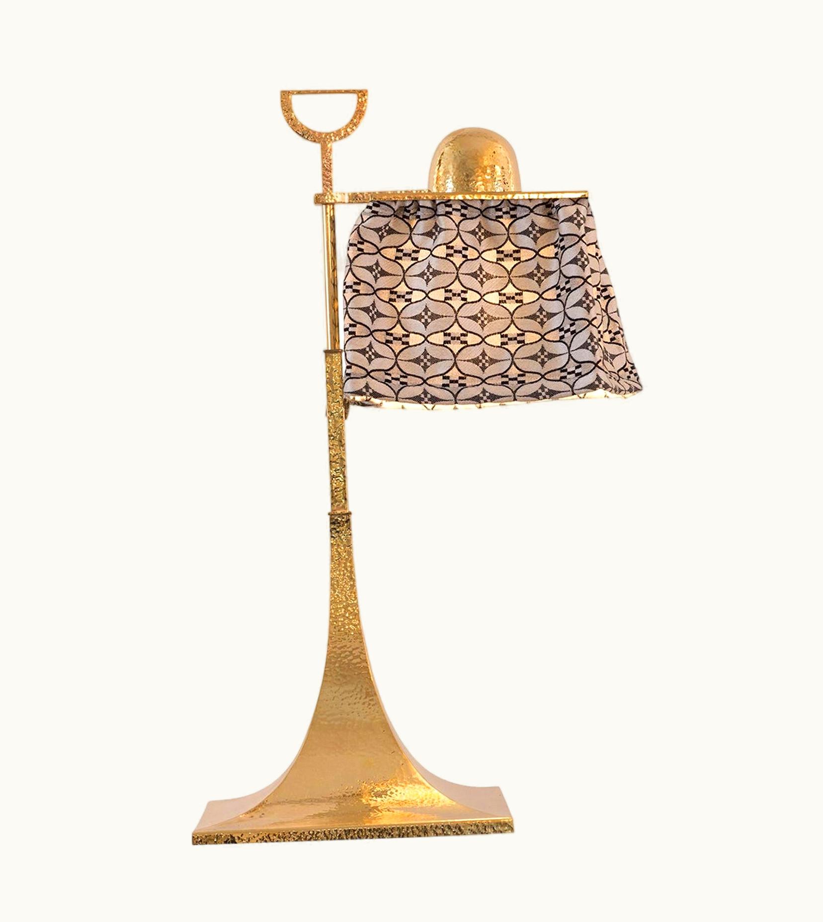 Josef Hoffmann Josef Hoffmann & Wiener Werkastätte Table/Desk Lamp, Re Edition