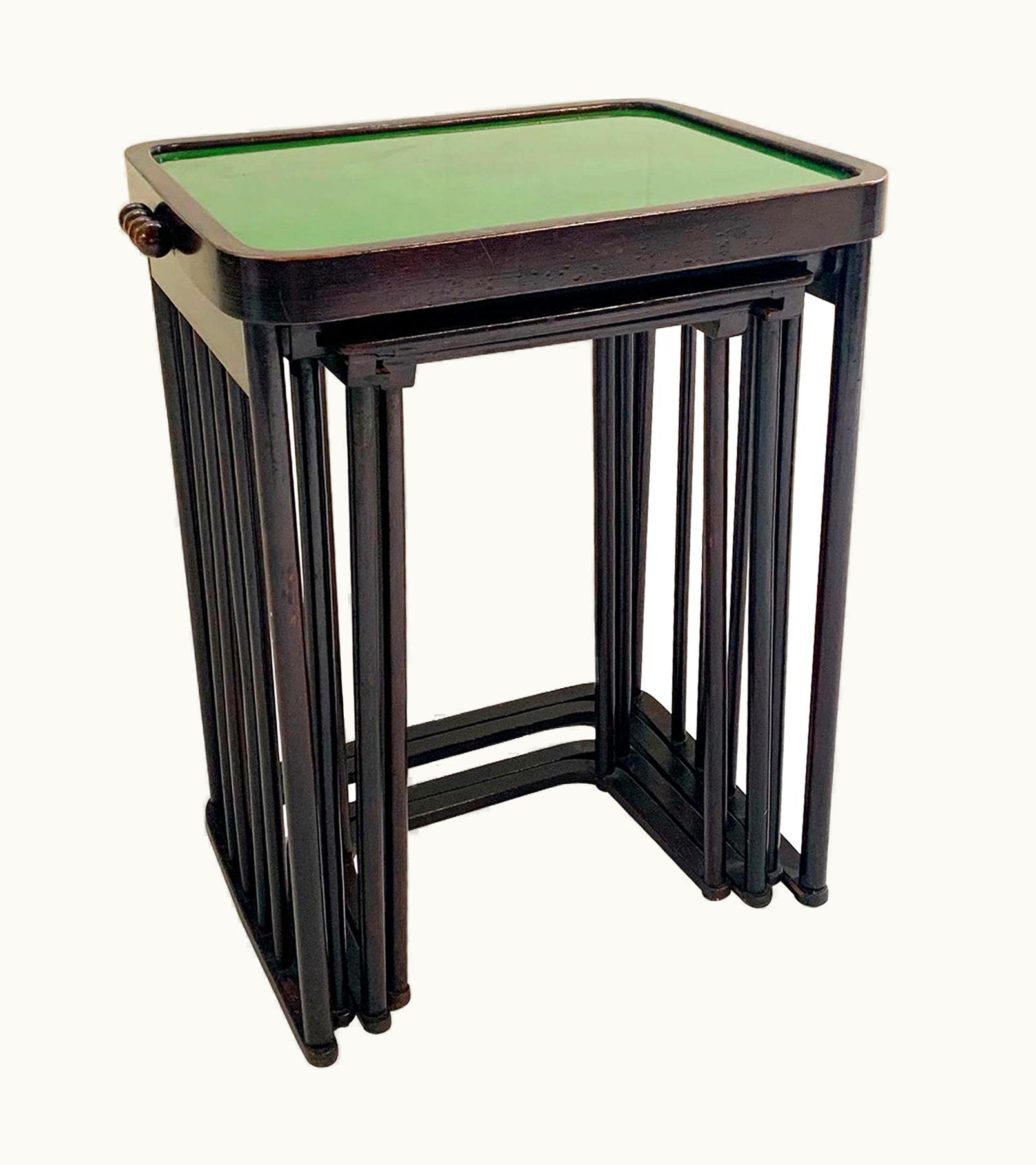 Josef Hoffmann Josef Hoffmann Nesting Tables, Set Of 4