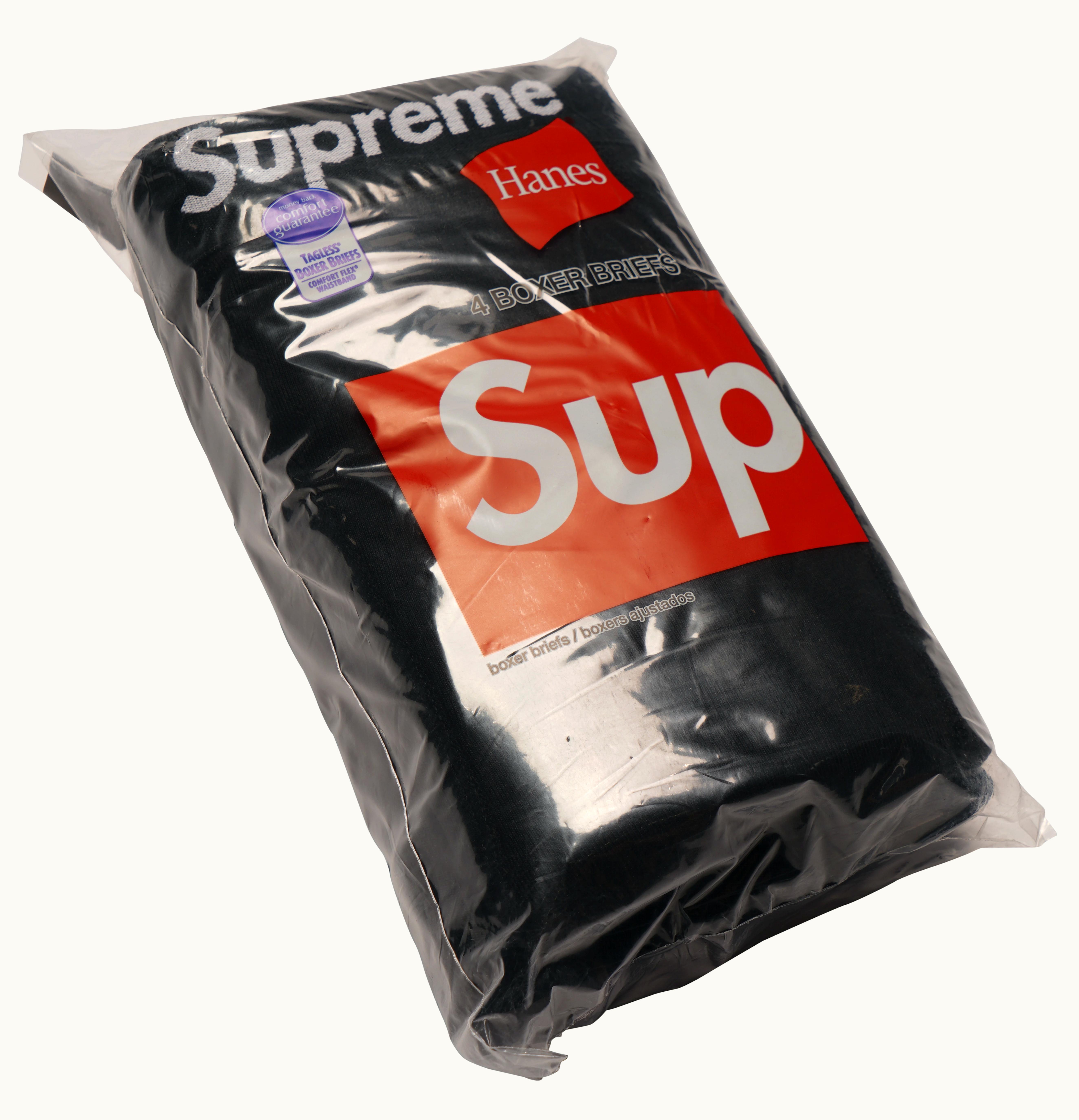 Supreme Supreme Hanes Boxer Briefs Black
