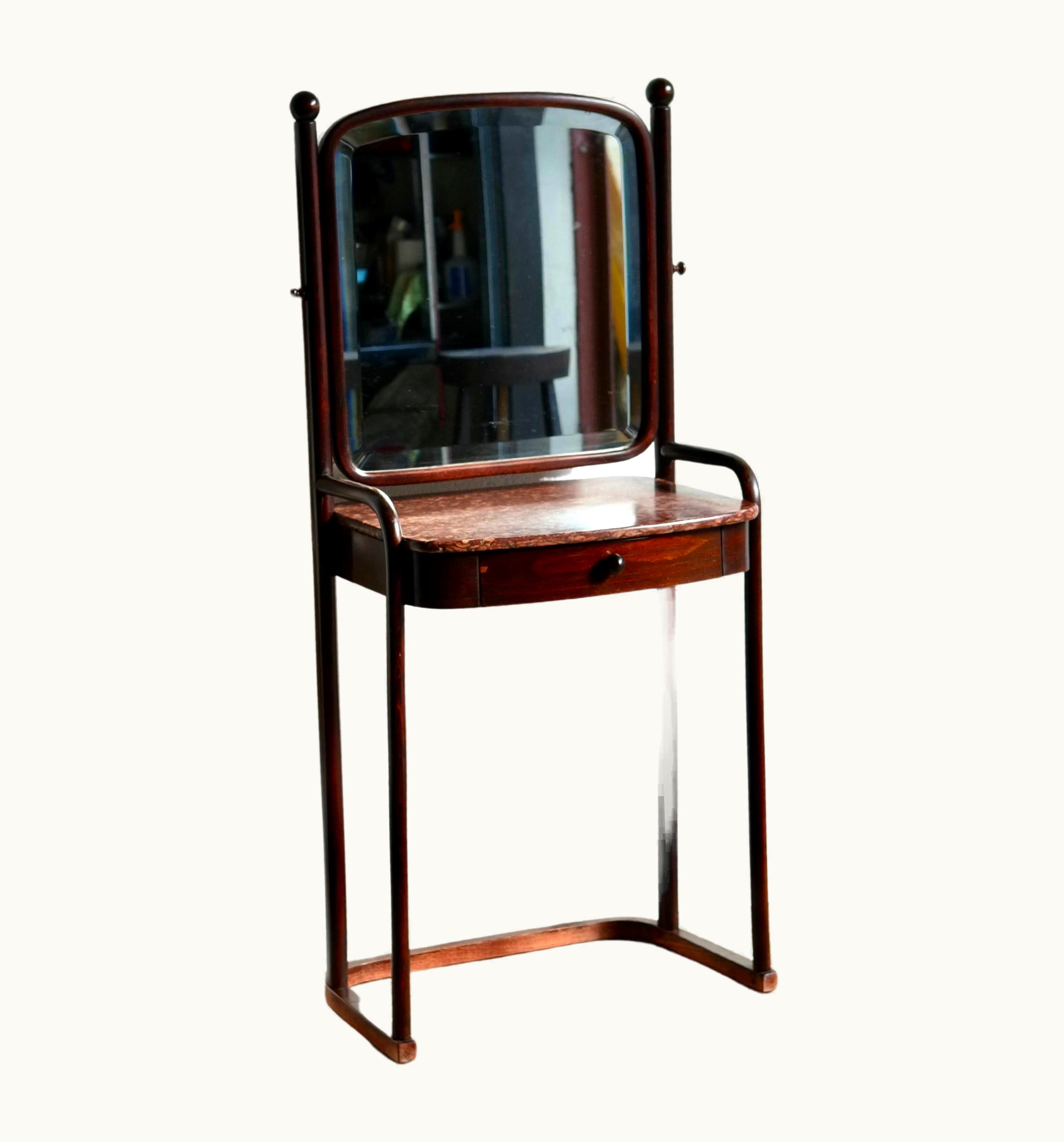 Josef Hoffmann Marble Top Dresser For J & J Kohn, 1905