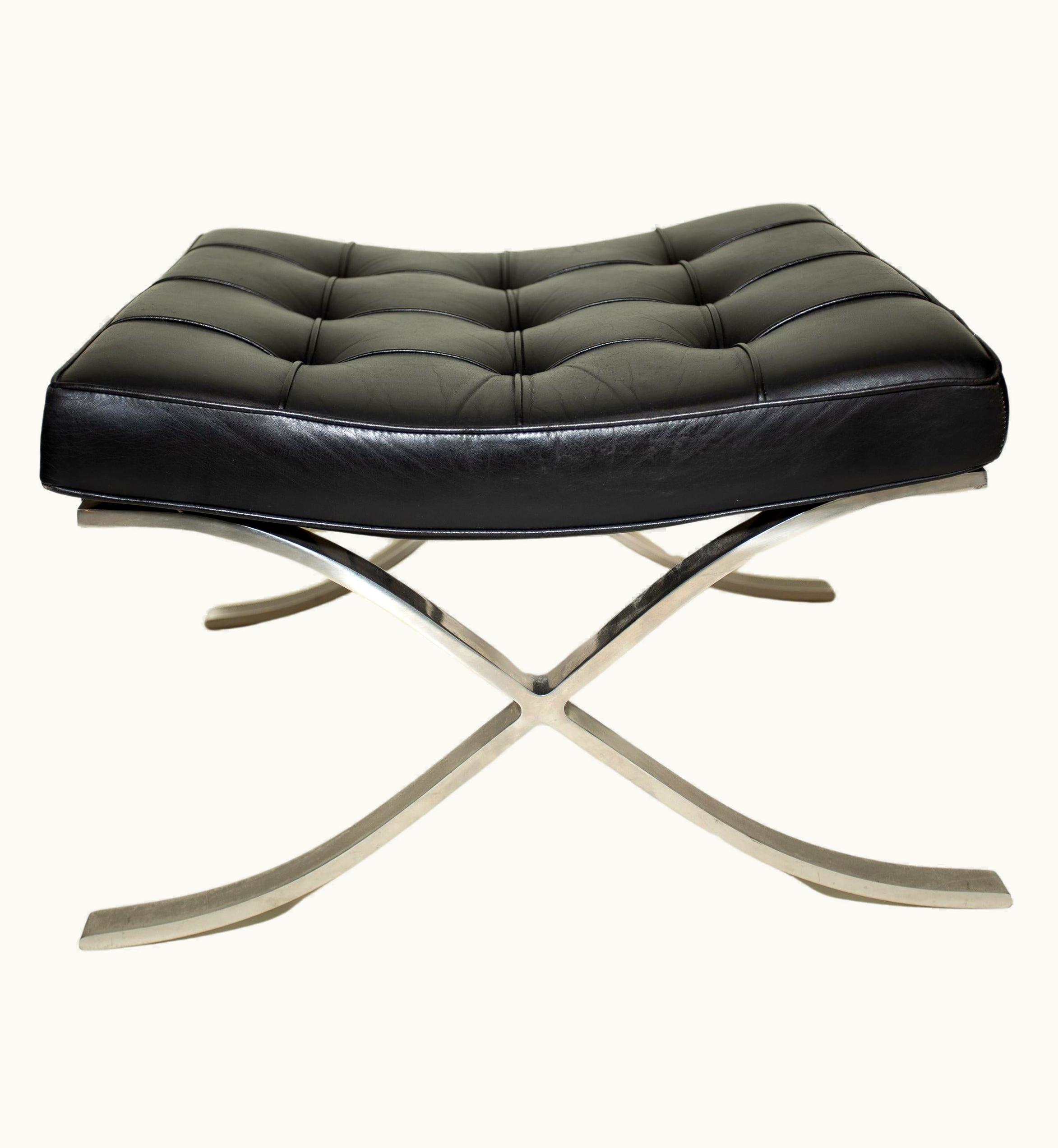 Mies van der Rohe Mies van der Rohe Mies Van Der Rohe Barcelona Ottoman For Knoll