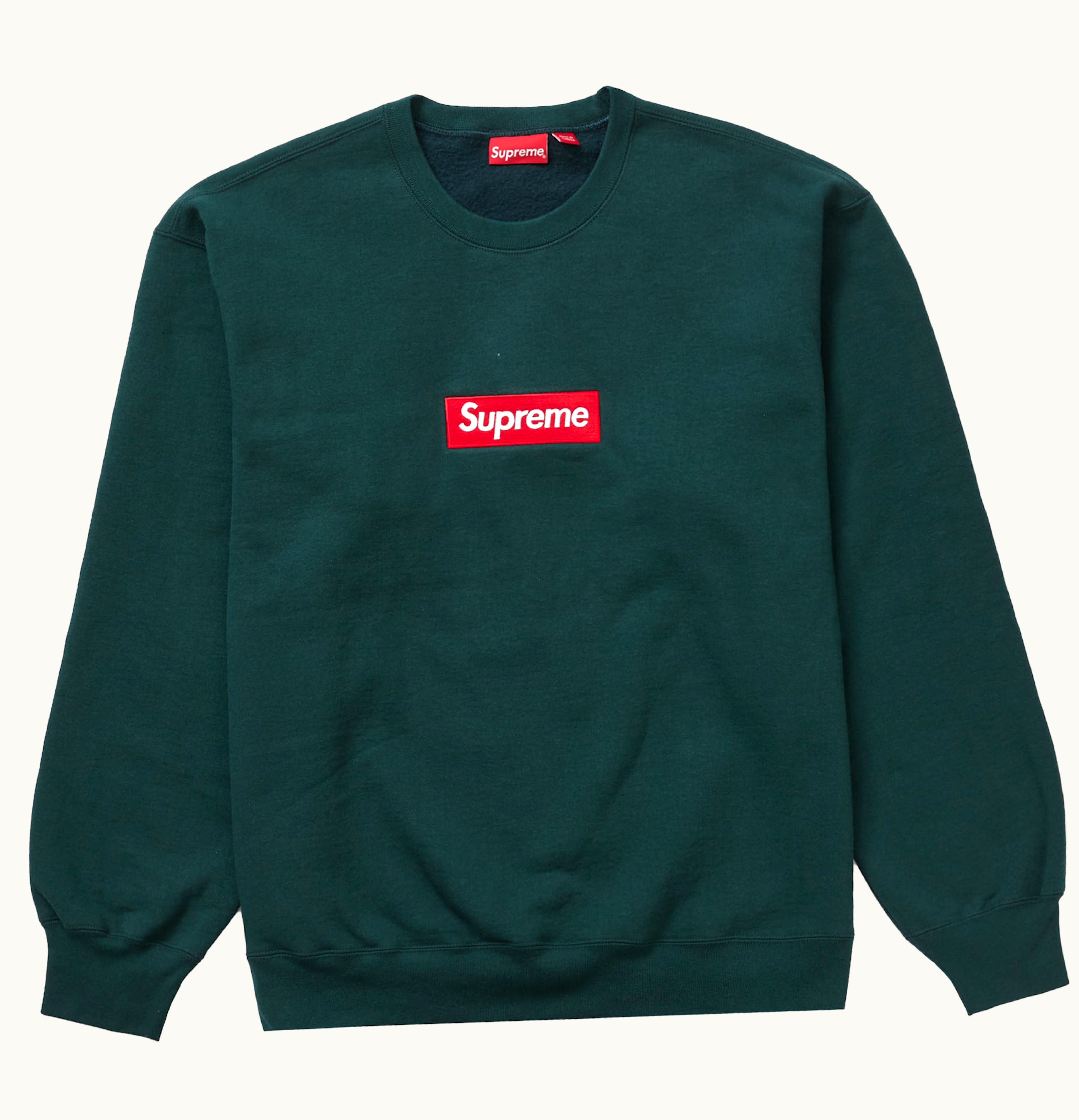 Supreme Supreme Box Logo Crewneck FW22 Dark Pine