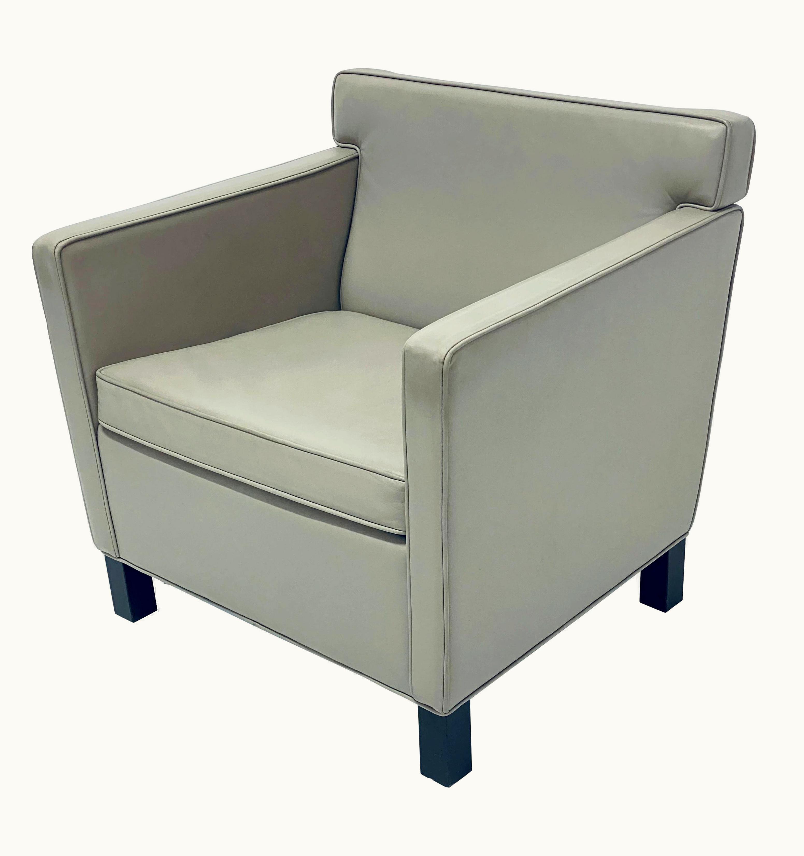 Ludwig Mies van der Rohe Ludwig Mies van der Rohe Mies Van Der Rohe Krefeld Leather Club Chair For Knoll International