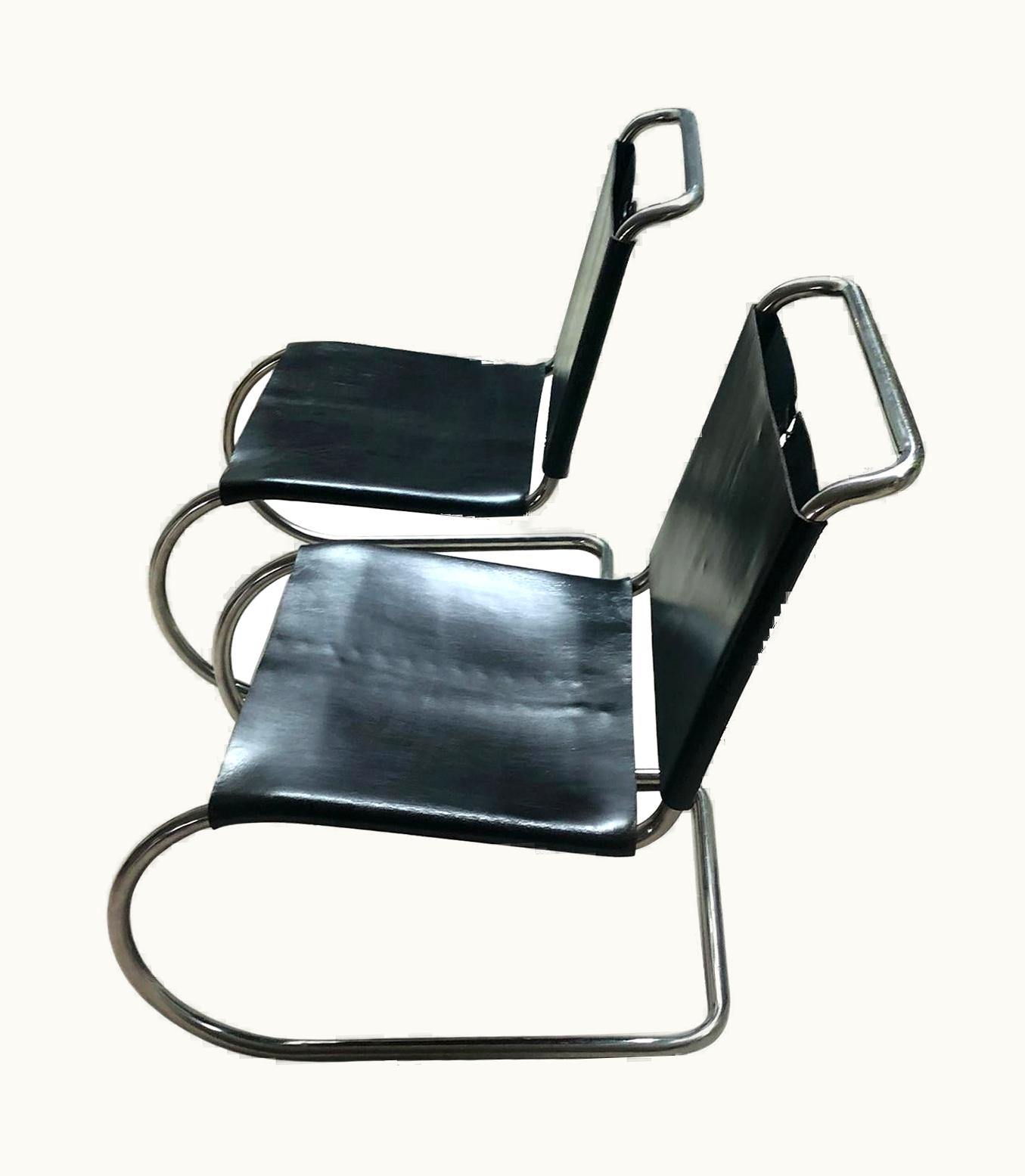 Ludwig Mies van der Rohe Ludwig Mies van der Rohe MR Lounge Chairs Mies Van Der Rohe Knoll Ass