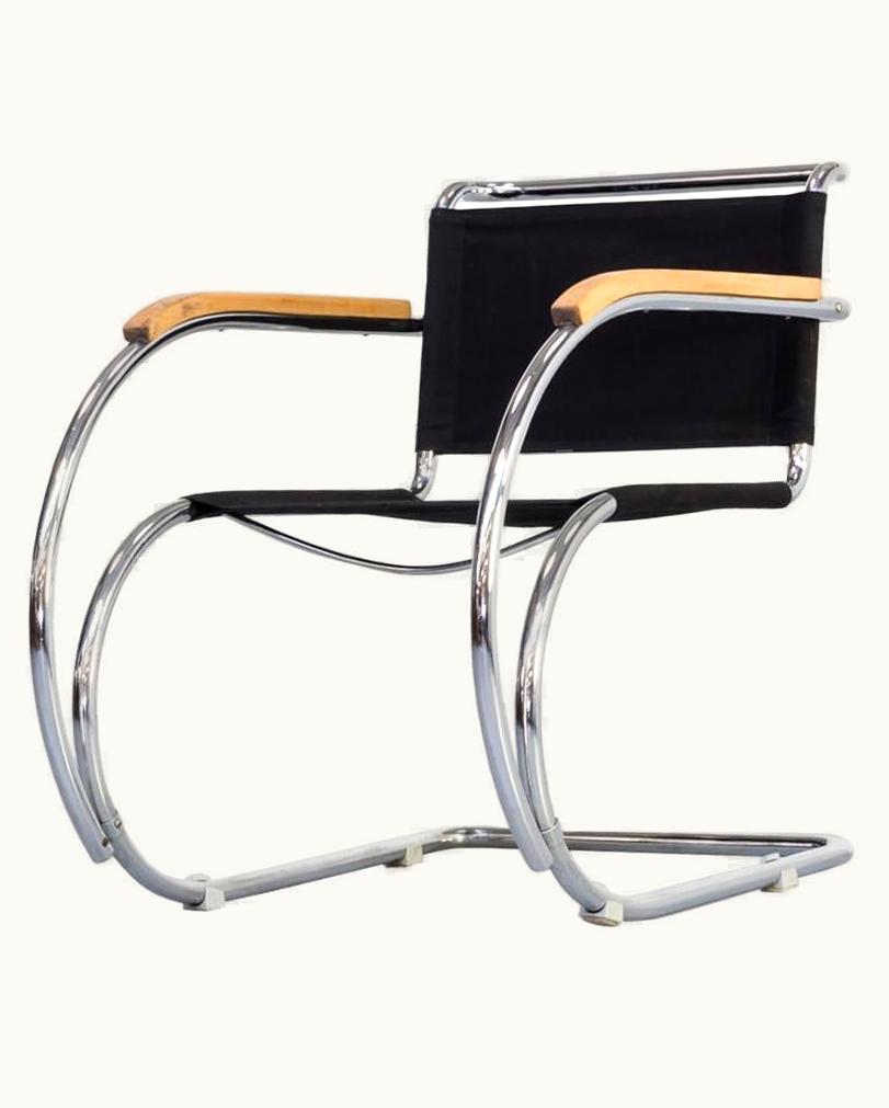 Ludwig Mies van der Rohe Ludwig Mies van der Rohe 1930s Ludwig Mies Van Der Rohe MR 534 / MR 20 Fauteuil For Mücke Melder