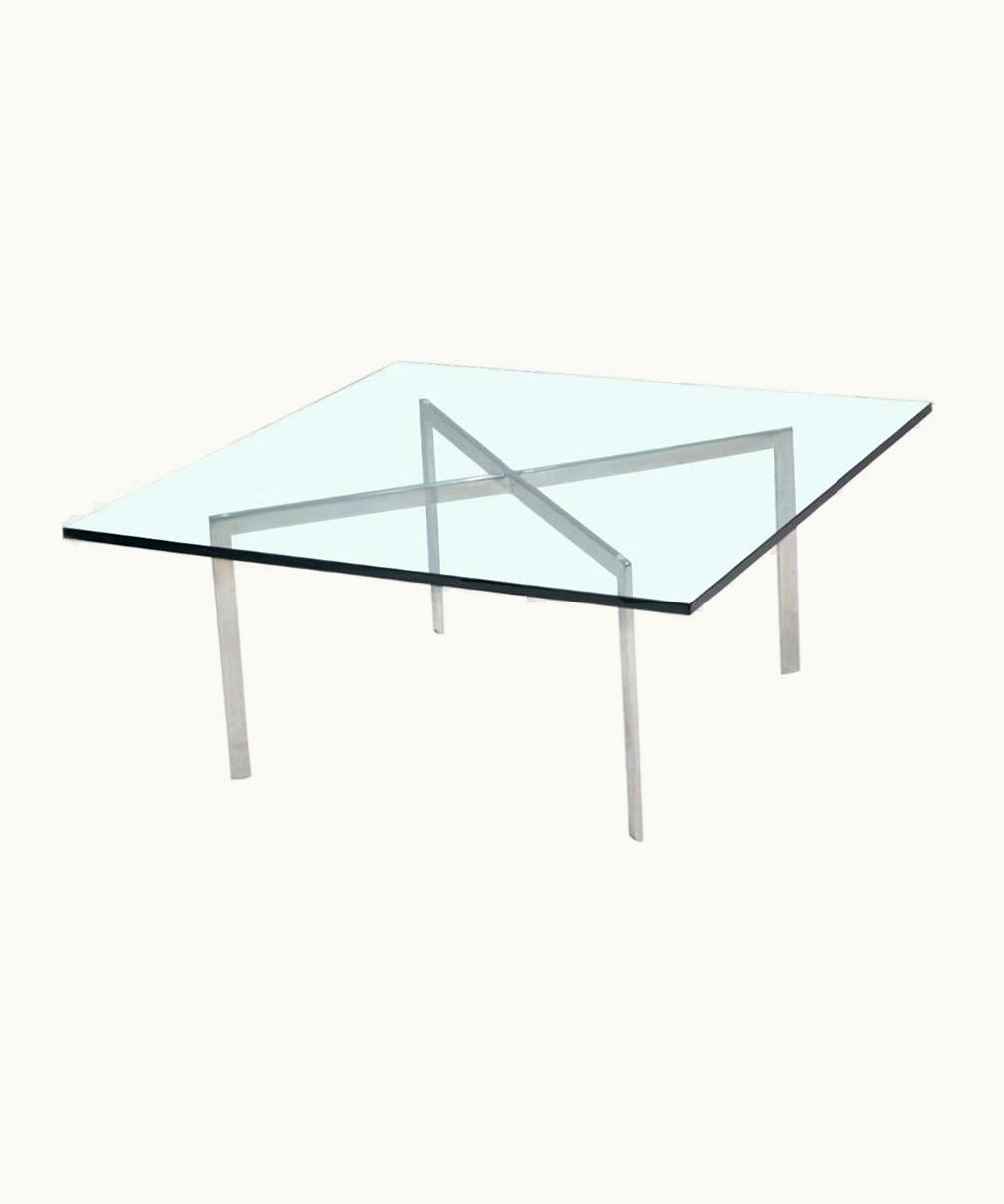 Ludwig Mies van der Rohe Ludwig Mies van der Rohe Early Barcelona Coffee Table By Mies Van Der Rohe And Lily Reich For Knoll C1949