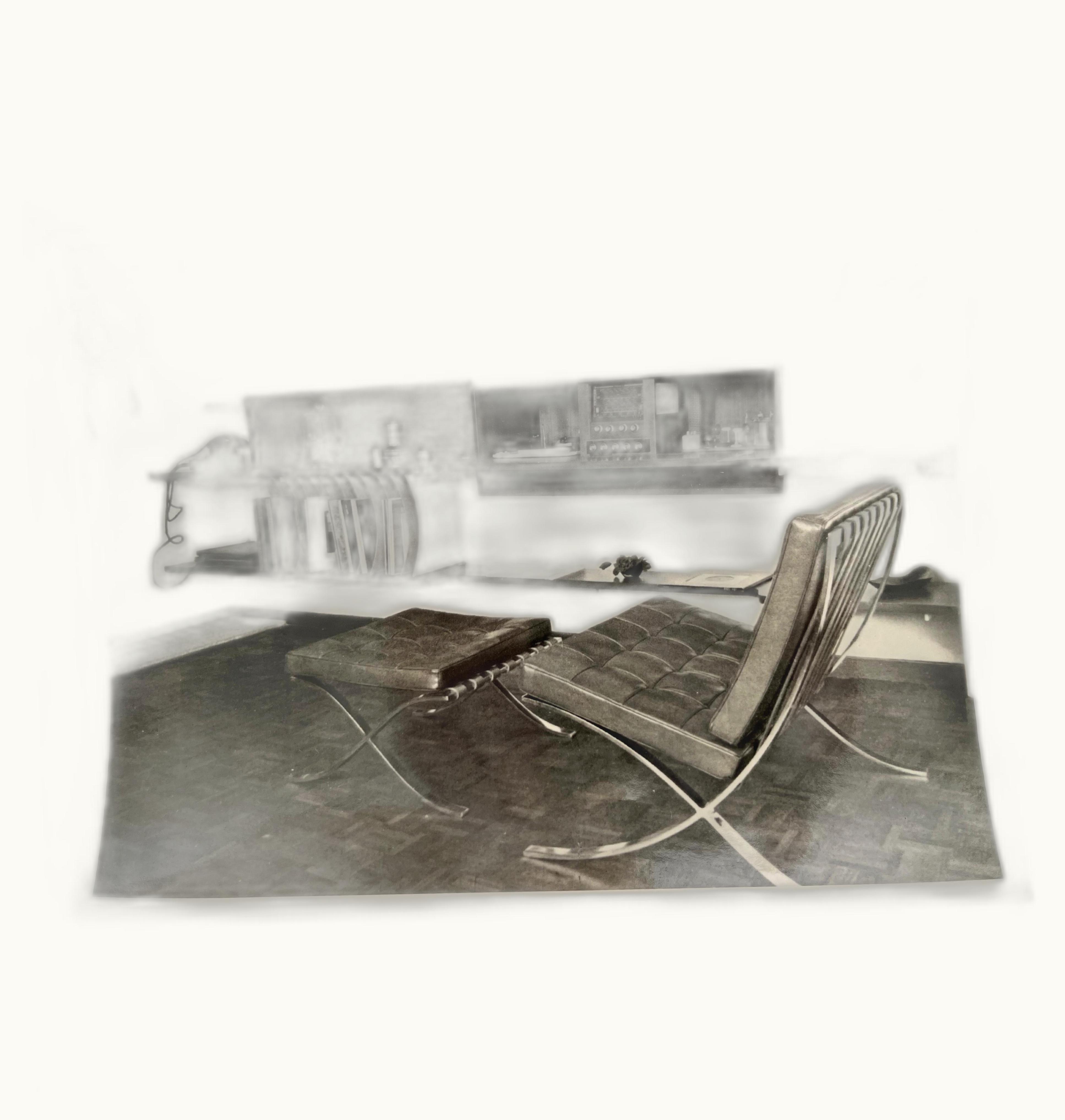 Ludwig Mies van der Rohe Ludwig Mies van der Rohe Original Photo Of Furniture By Mies Van Der Rohe / Knoll, 1956