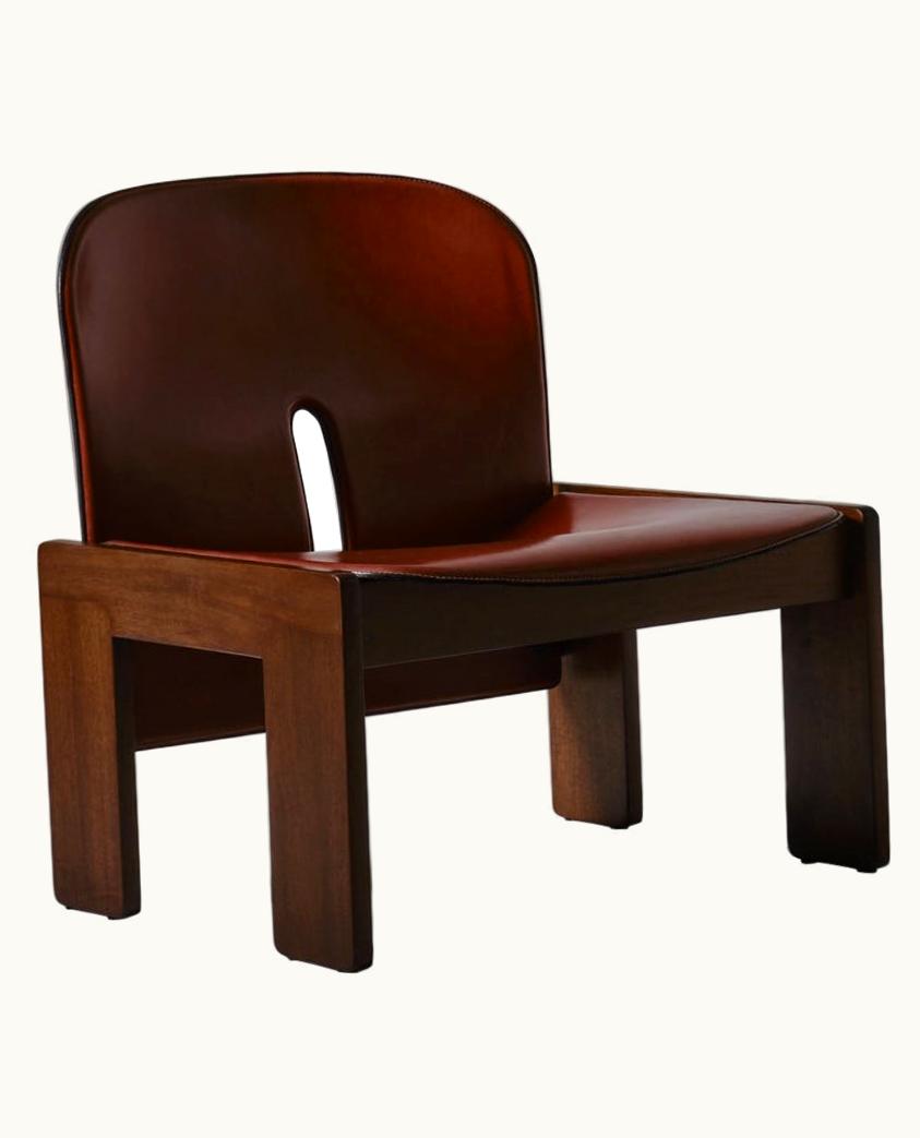 Afra & Tobia Scarpa Afra And Tobia Scarpa Mod. '925' Easy Chair For Cassina, Italy, 1966