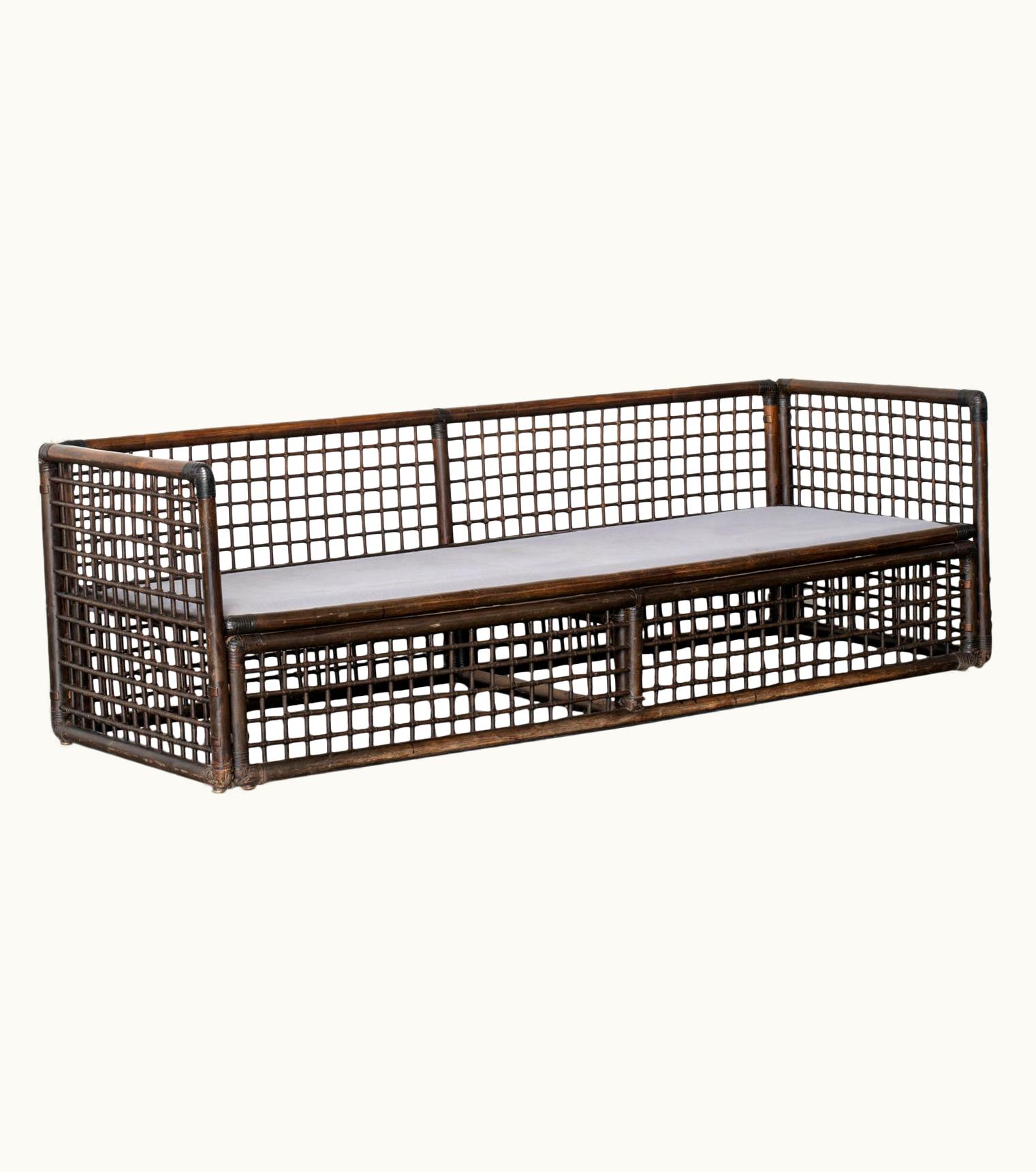 Afra & Tobia Scarpa Afra & Tobia Scarpa Bamboo Sofa Basilian 1, Afra Tobia Scarpa, B&B Maxalto, Mid-Century Modern