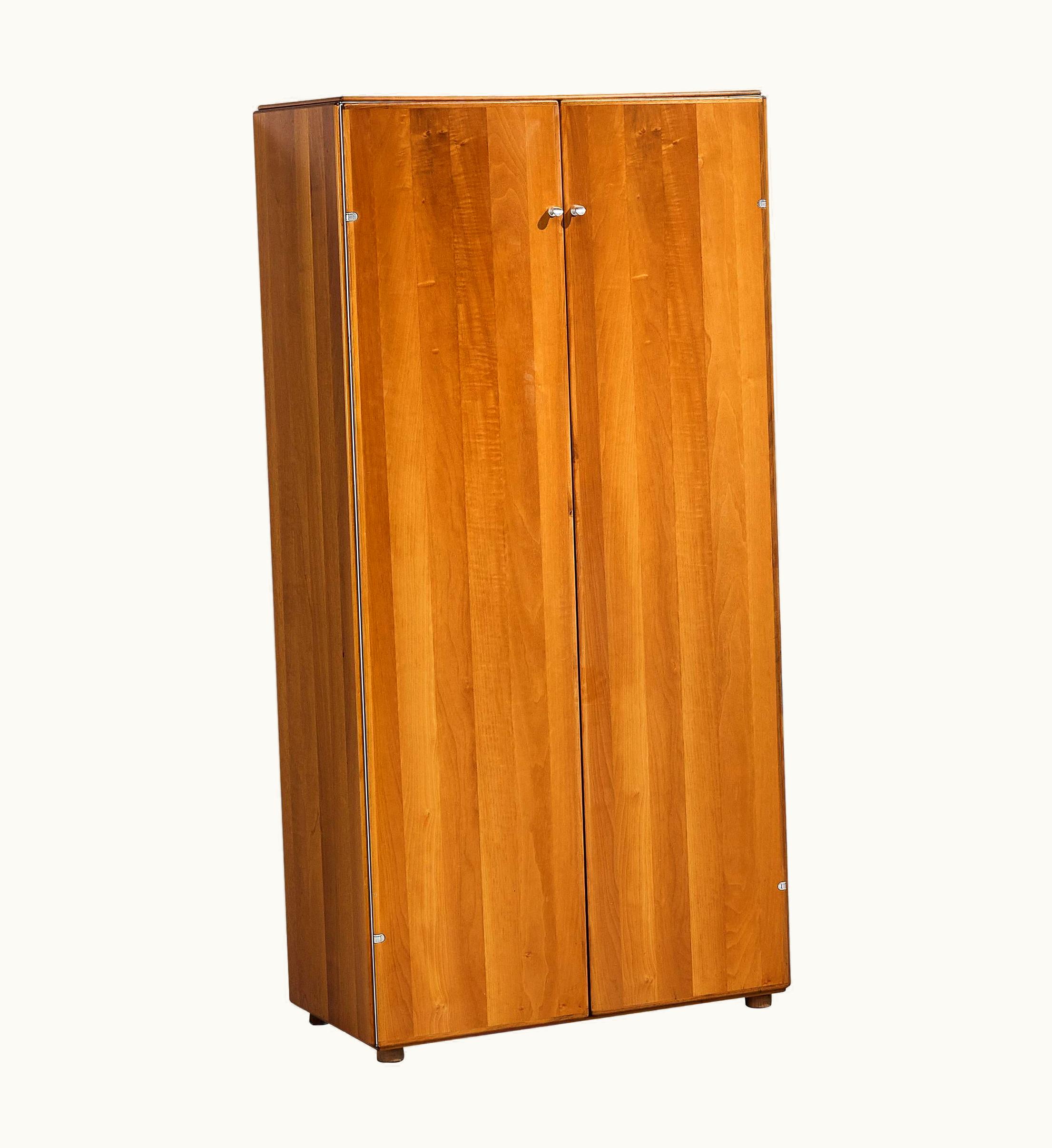 Afra & Tobia Scarpa Afra & Tobia Scarpa For Stildomus 'Torcello' Highboard In Walnut