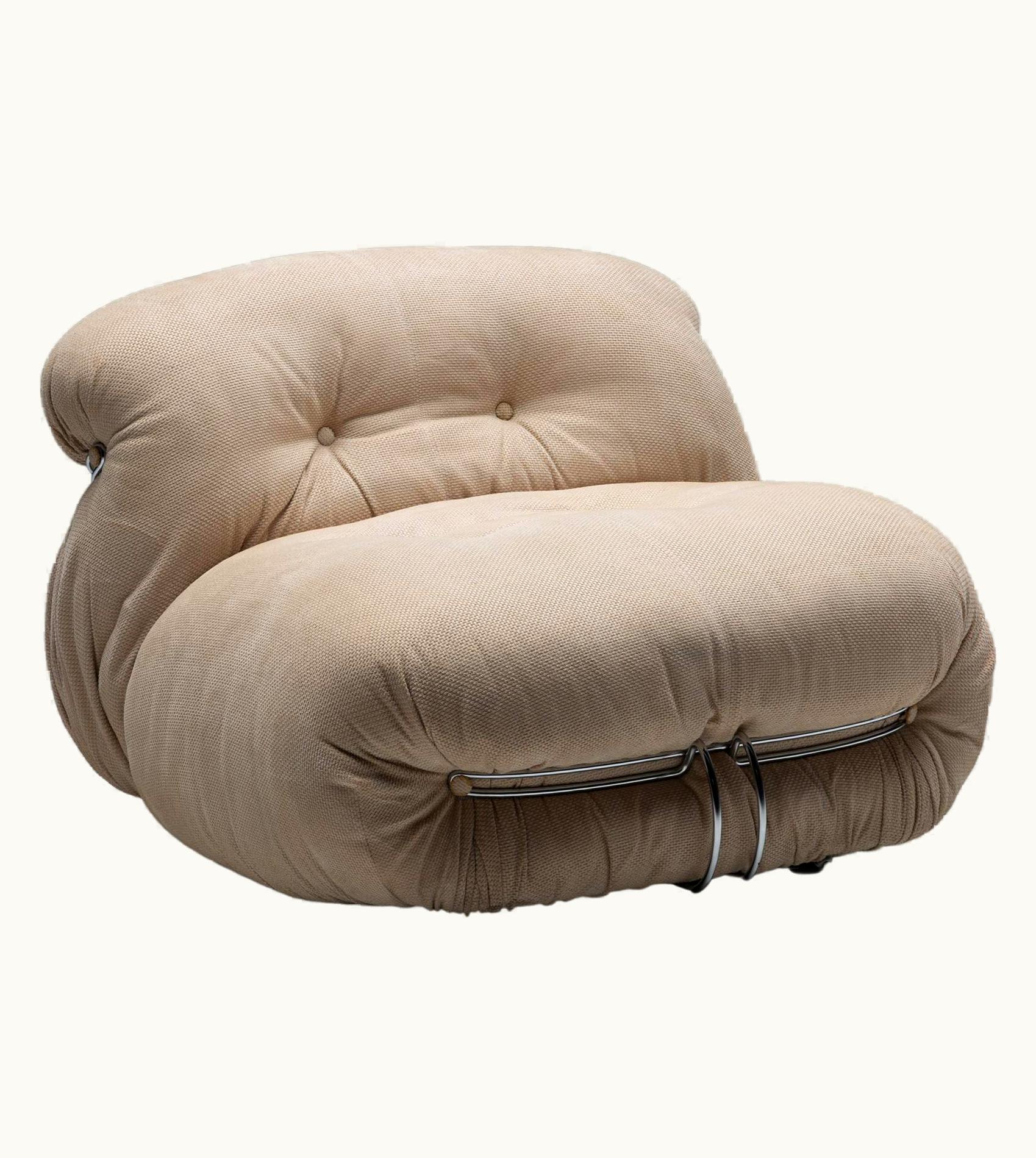 Afra & Tobia Scarpa Afra & Tobia Scarpa Cassina Soriana Sofa By Afra And Tobia Scarpa, Italy, 1970s UZ0200159