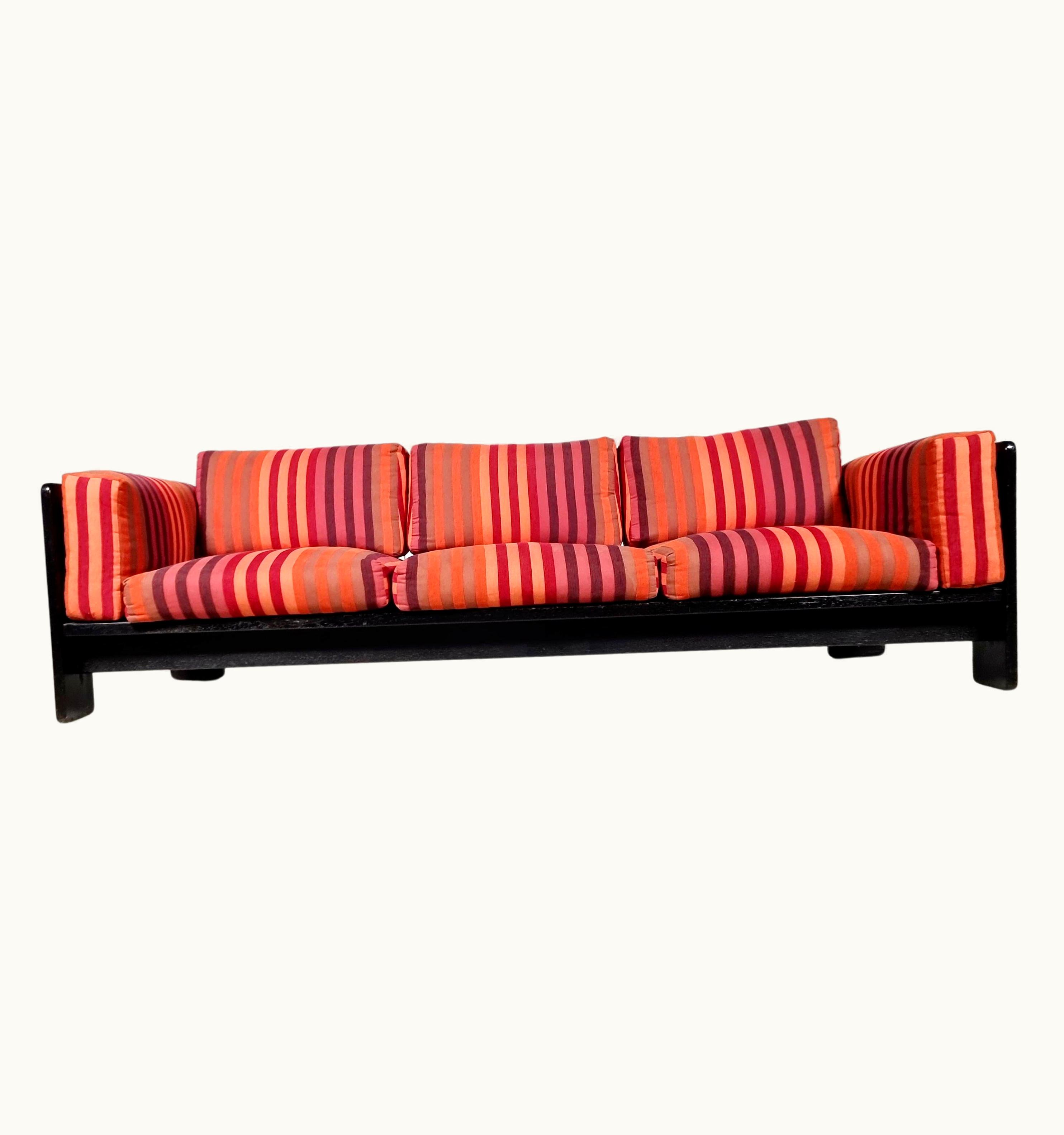 Afra & Tobia Scarpa Afra & Tobia Scarpa 3-Seater Bastiano Sofa By Afra & Tobia Scarpa For Knoll International, 1960s