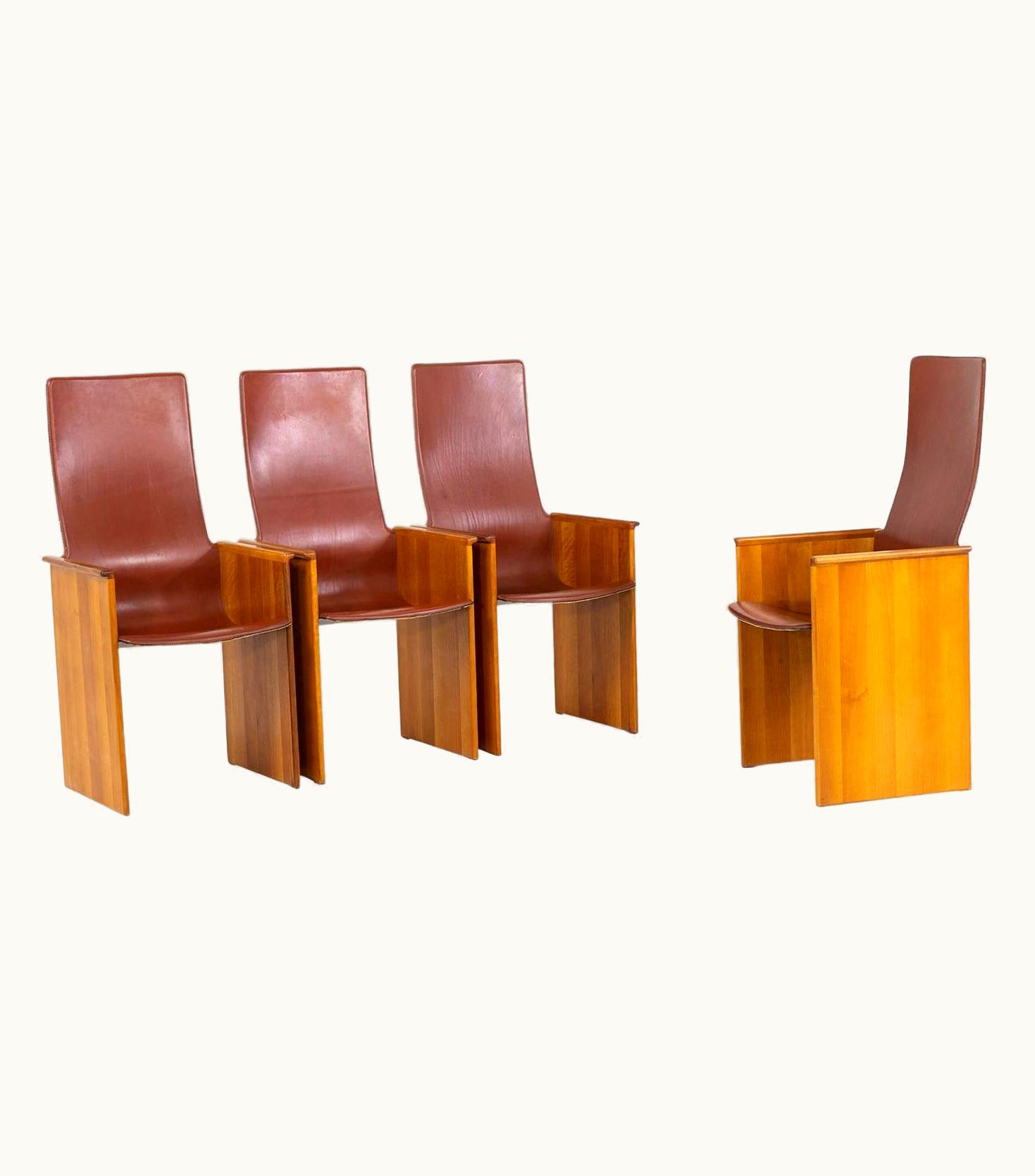 Afra & Tobia Scarpa Afra & Tobia Scarpa 20th Century Italian Stildomus Maple Torcello Armchairs By Afra & Tobia Scarpa