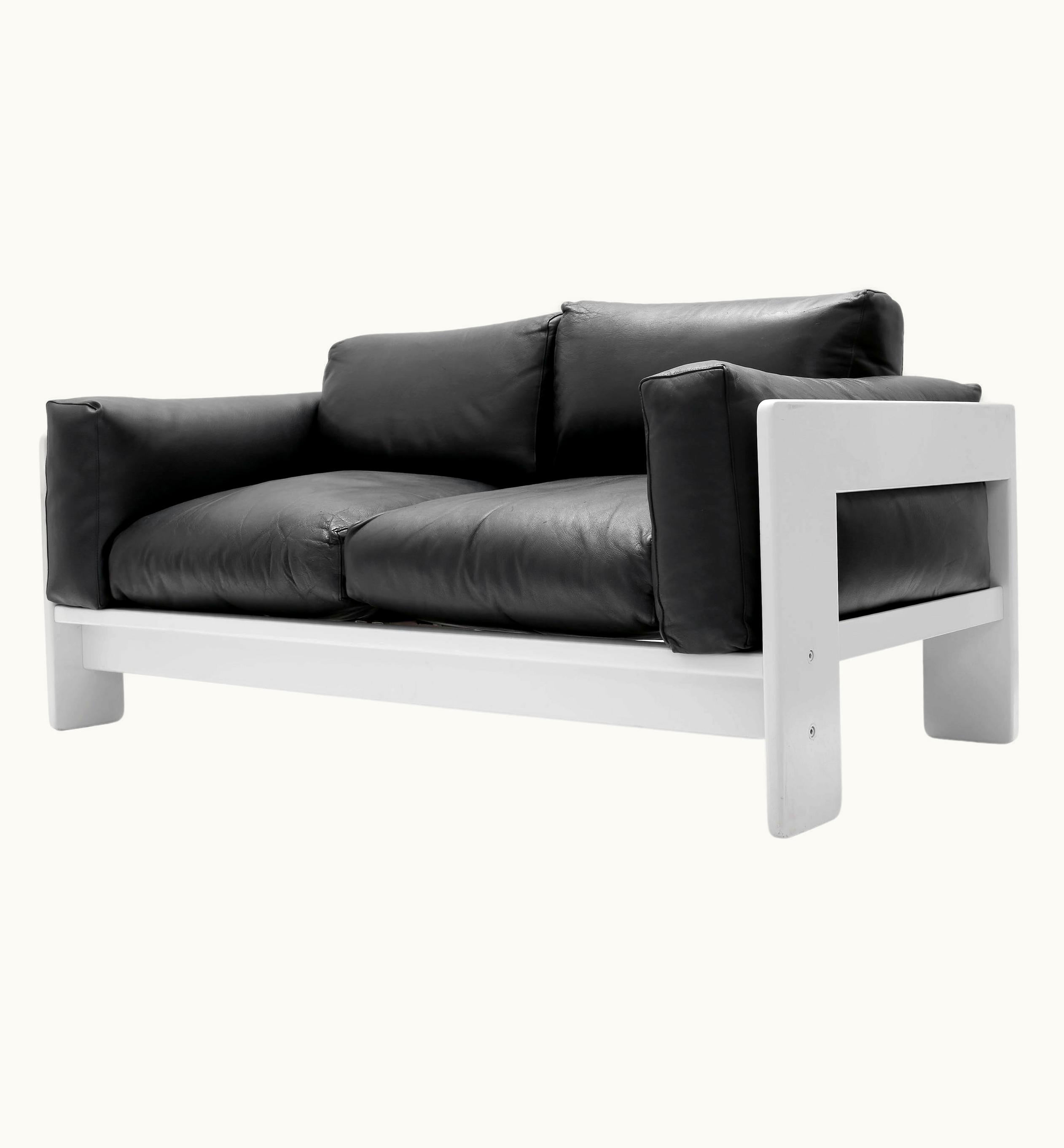 Afra & Tobia Scarpa Afra & Tobia Scarpa Monochrome Bastiano Sofa By Tobia & Afra Scarpa