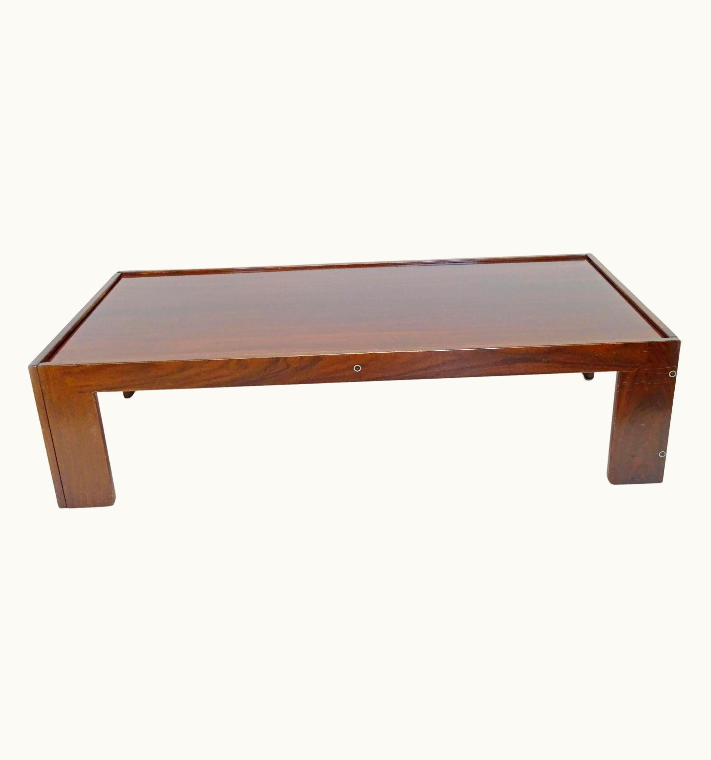 Afra & Tobia Scarpa Afra & Tobia Scarpa Large Coffe Table For Cassina, Italy 1960s