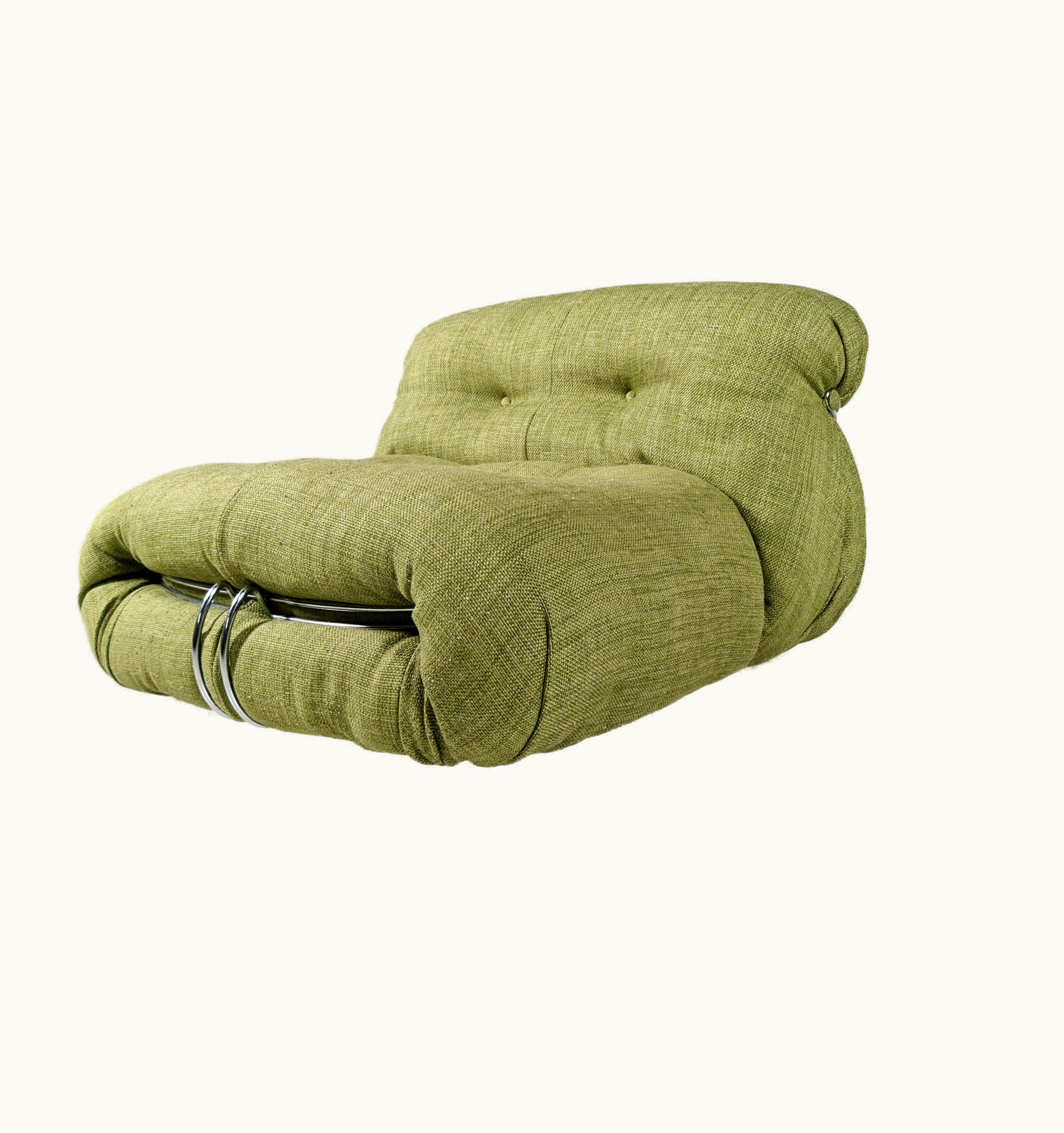 Afra & Tobia Scarpa Afra & Tobia Scarpa Set Of 2 Soriana Lounge Chairs By Afra & Tobia Scarpa For Cassina, 1970s