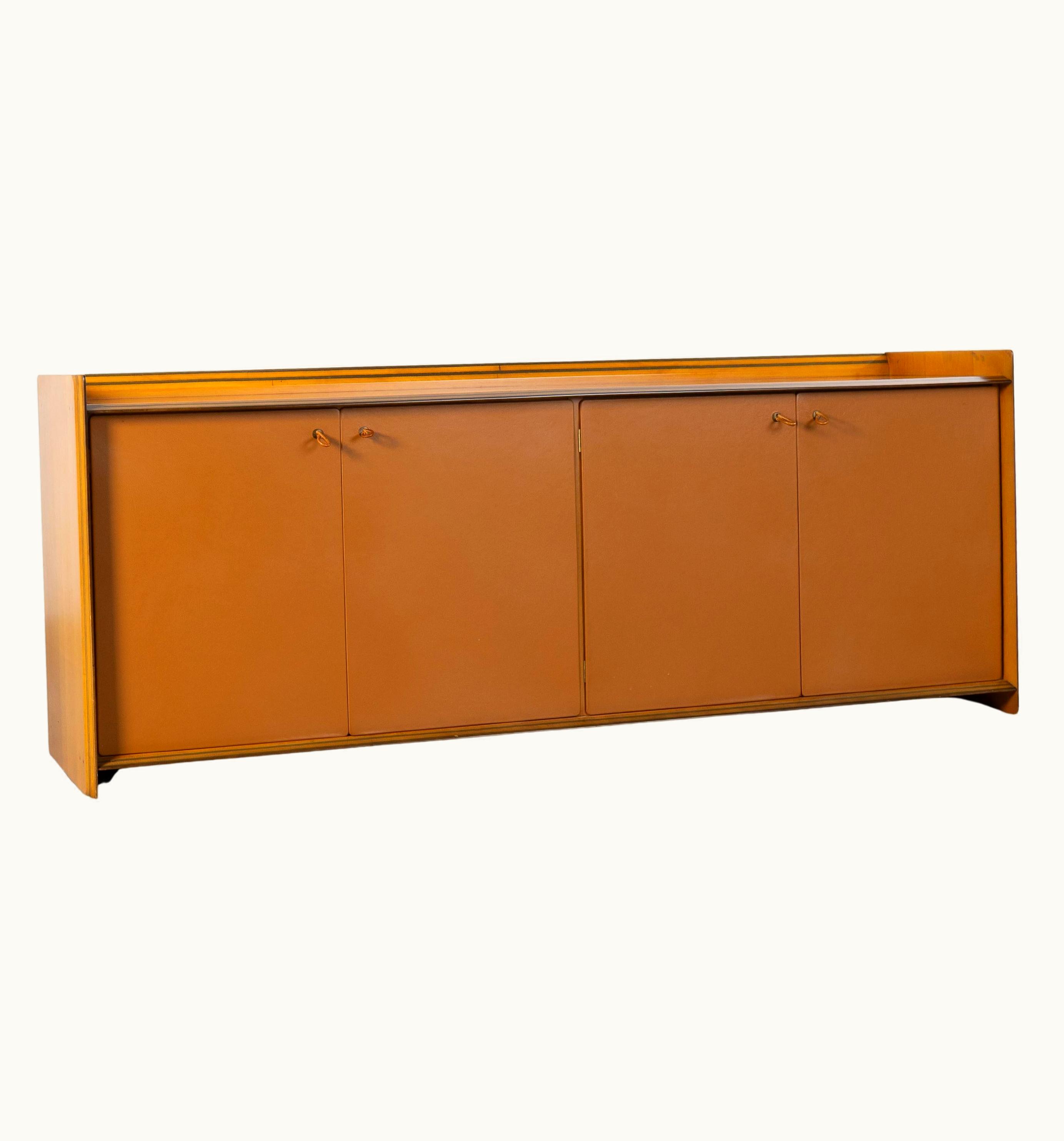 Afra & Tobia Scarpa Afra & Tobia Scarpa Artona By Afra & Tobia Scarpa – Chest Of Drawers With 4 Hinged Doors – Maxalto