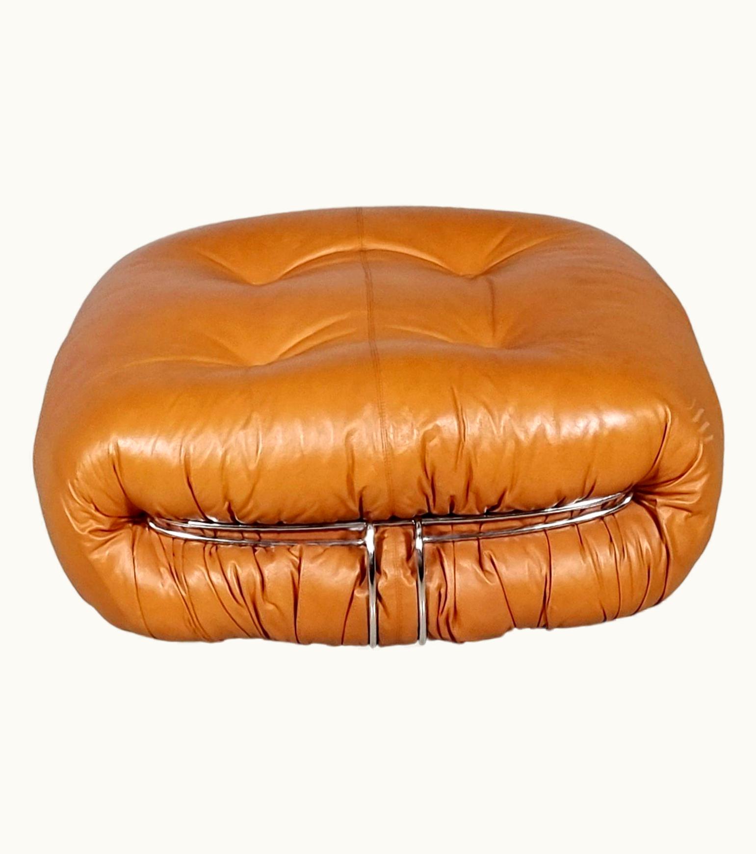 Afra & Tobia Scarpa Afra & Tobia Scarpa Soriana Ottoman By Afra & Tobia Scarpa For Cassina, 1970