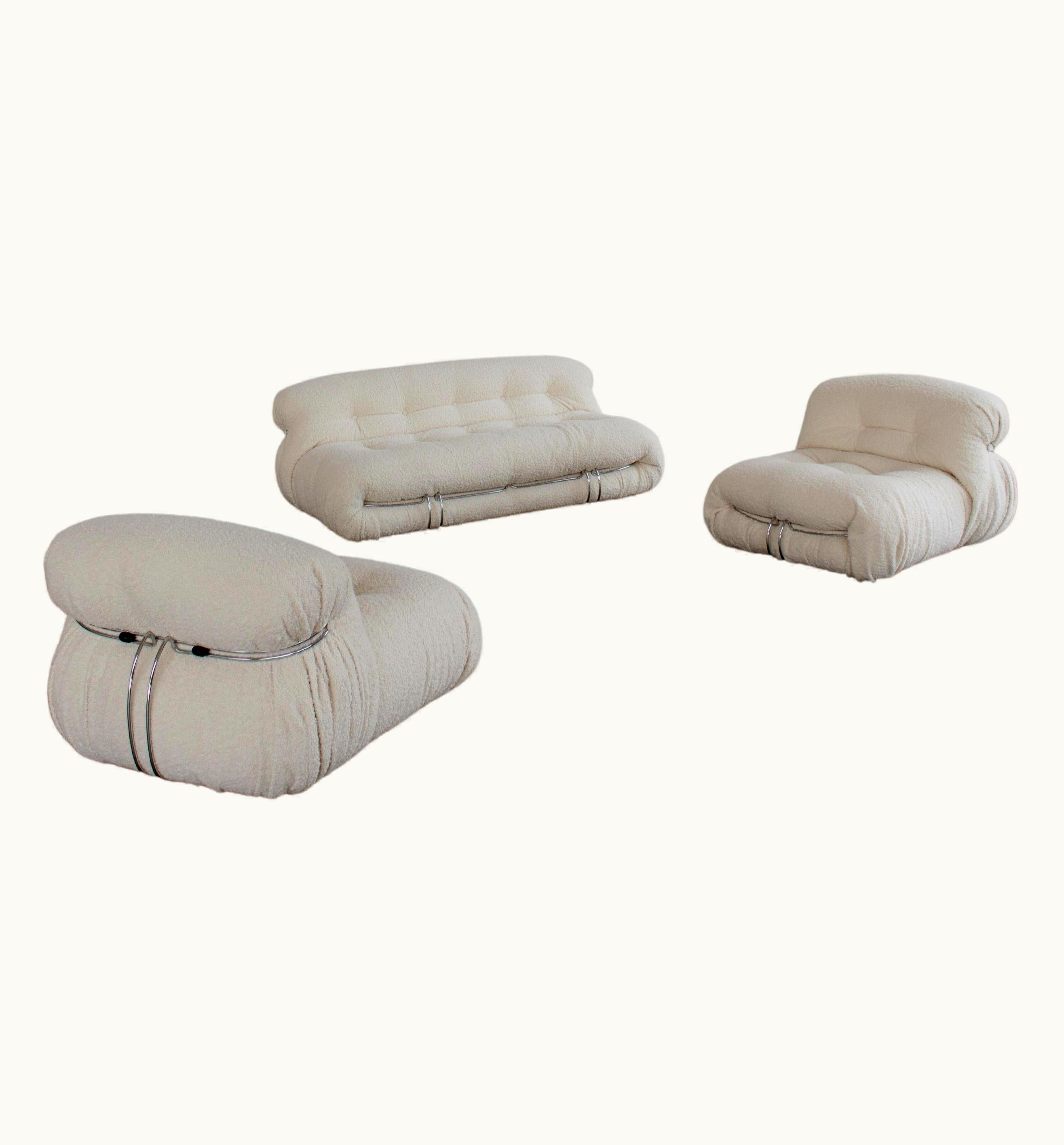 Afra & Tobia Scarpa Afra & Tobia Scarpa "Soriana" Living Room Set For Cassina, 1969 UZ0200348