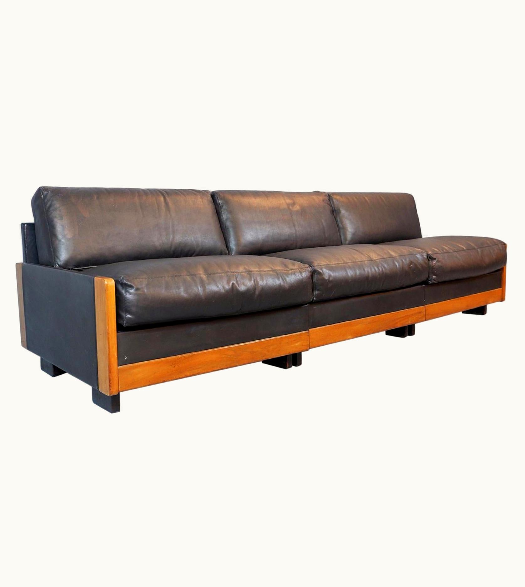 Afra & Tobia Scarpa;Cassina Afra & Tobia Scarpa;Cassina Afra & Tobia Scarpa Sofa '920' For Cassina, 1970s