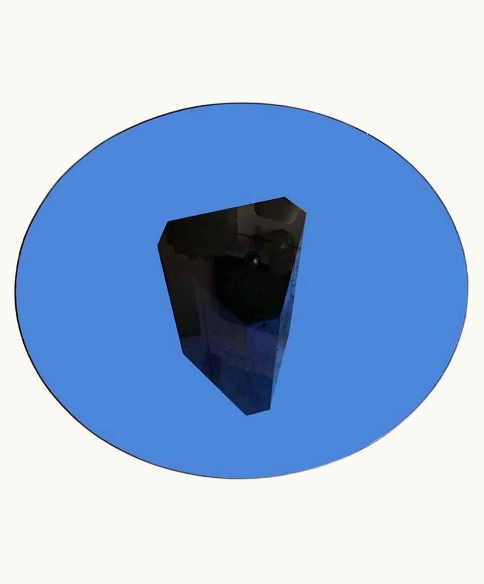 Afra & Tobia Scarpa Afra & Tobia Scarpa "Polygono" Table Stainless Steel, 1980, Italy