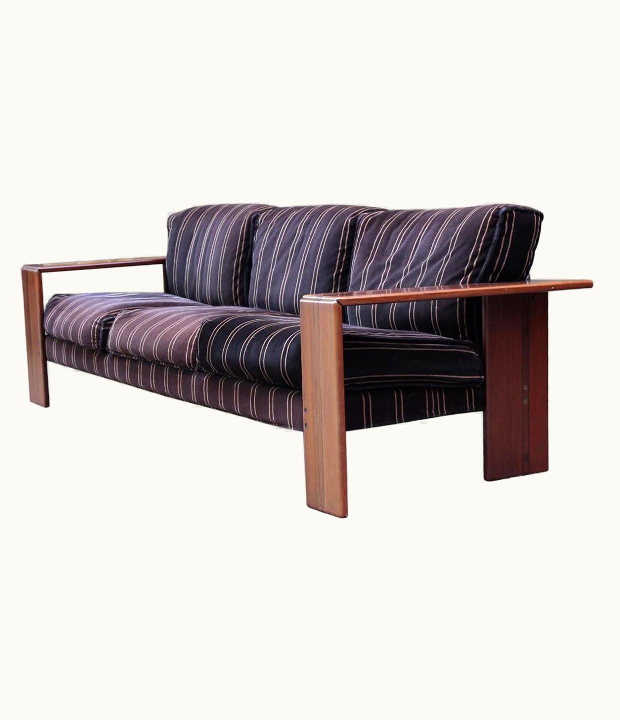 Afra & Tobia Scarpa Tobia & Afra Scarpa, Italian Artona Sofa For Maxalto, 1970's