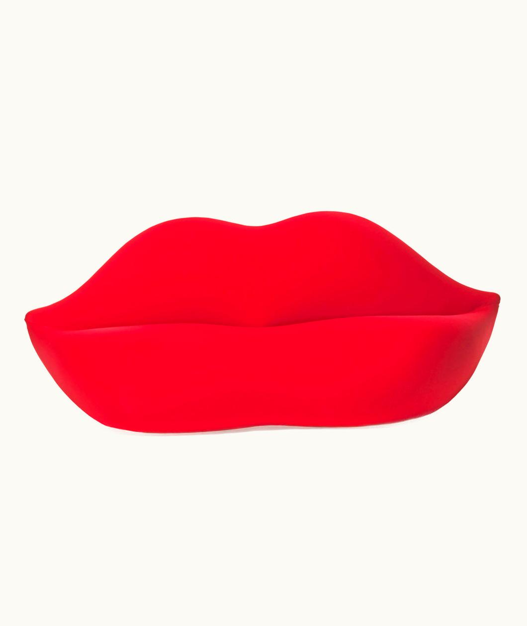 Studio 65 Studio 65 Gufram, Bocca Lip-Shaped Sofa, Artic, By Studio 65