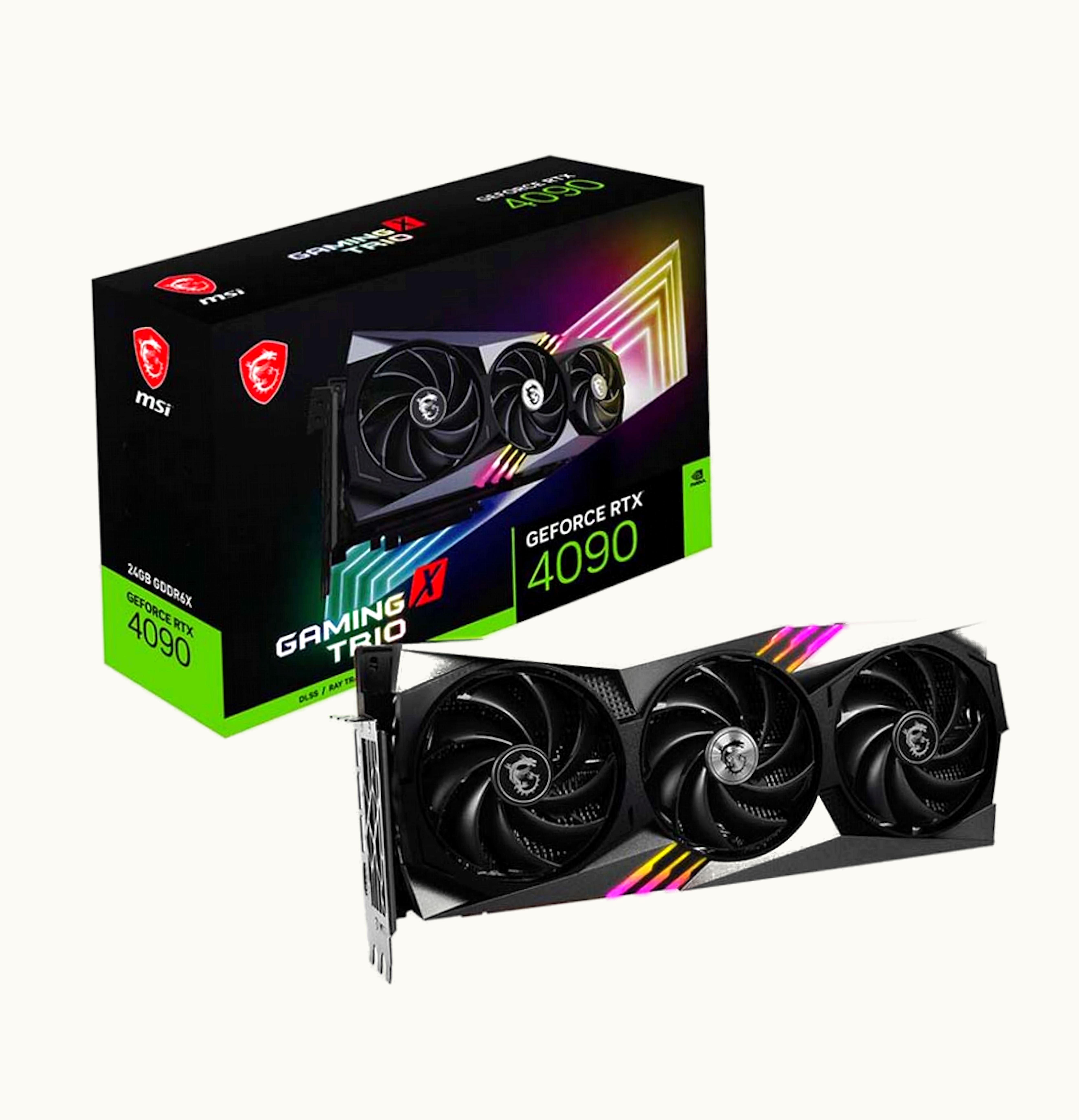 NVIDIA NVIDIA MSI GeForce RTX 4090 GAMING X TRIO 24G Graphics Card Graphics Card