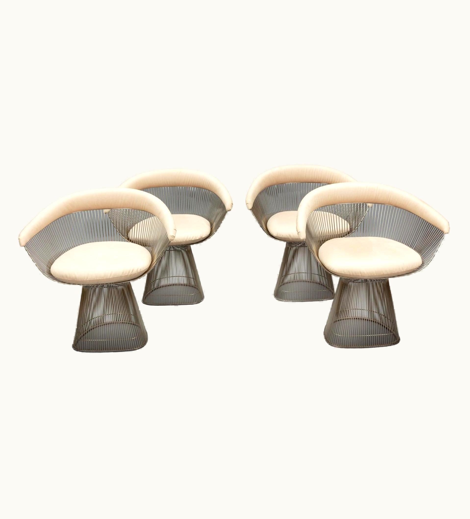 Warren Platner Warren Platner Dining Chairs Set Of 4