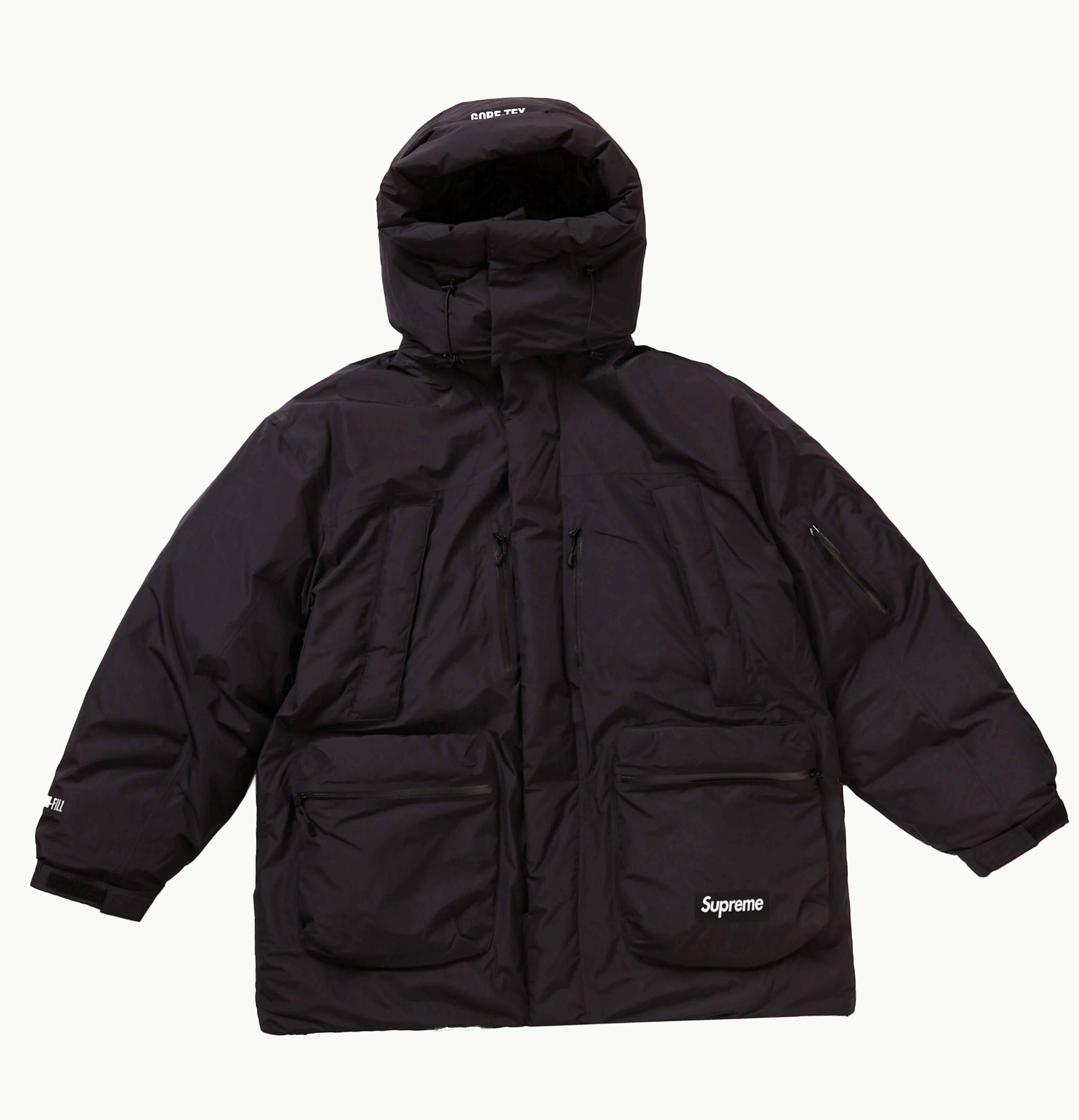 Supreme Supreme GORE TEX 700 Fill Down Parka FW22 Black