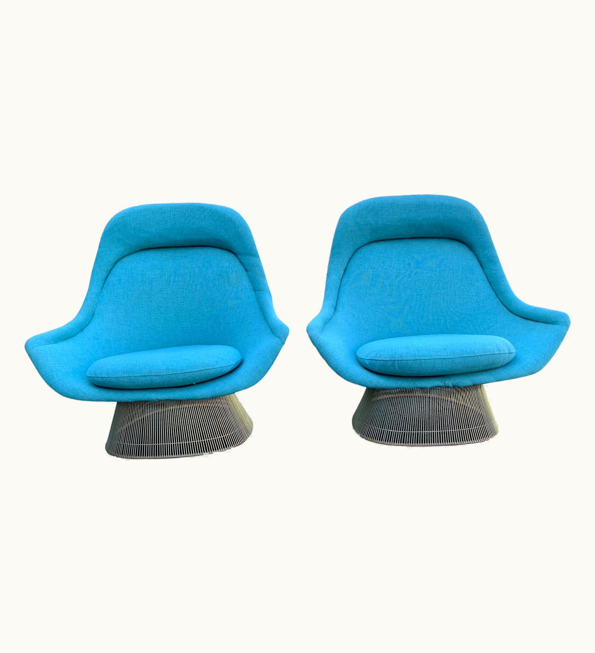 Warren Platner Warren Platner Mid-Century Modern Warren Platner Easy Chair, Pair